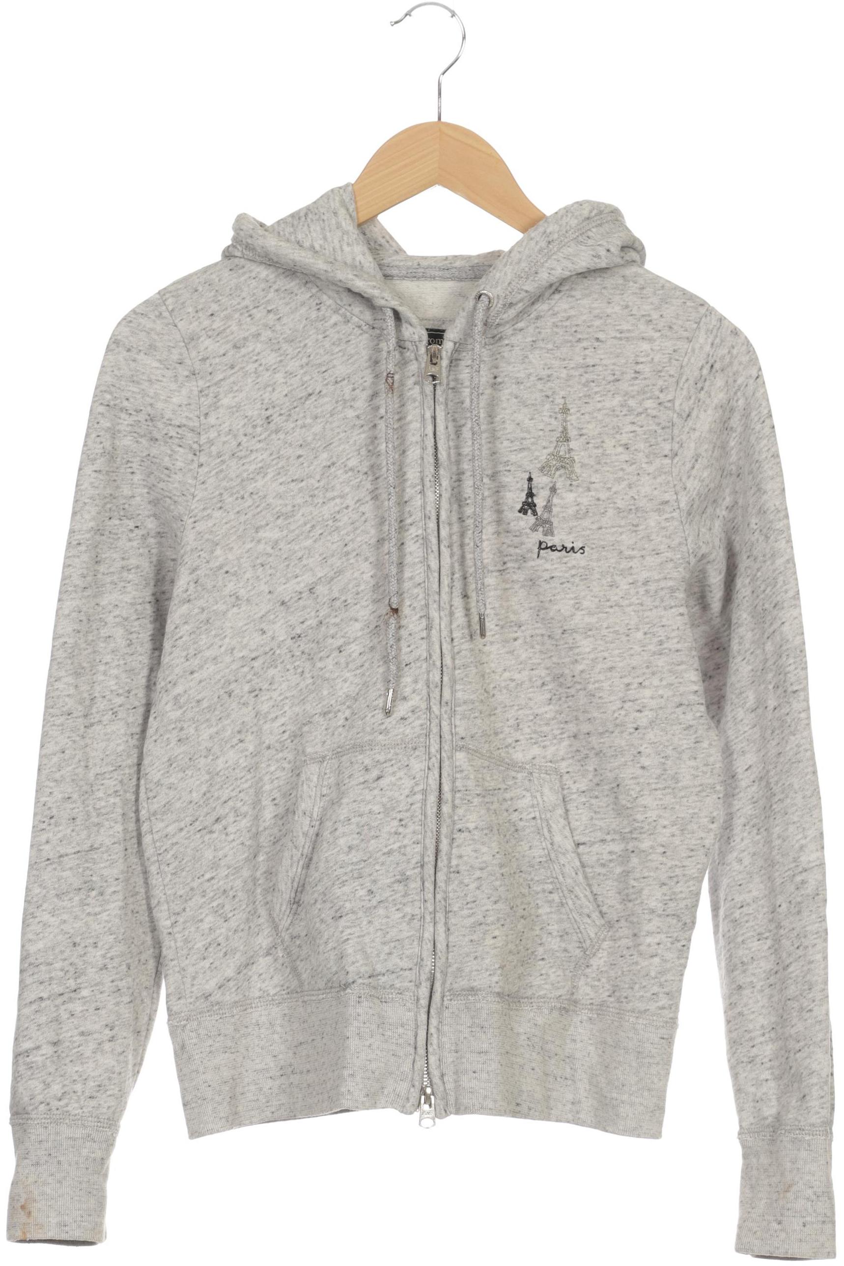 

Abercrombie & Fitch Damen Kapuzenpullover, grau, Gr. 38