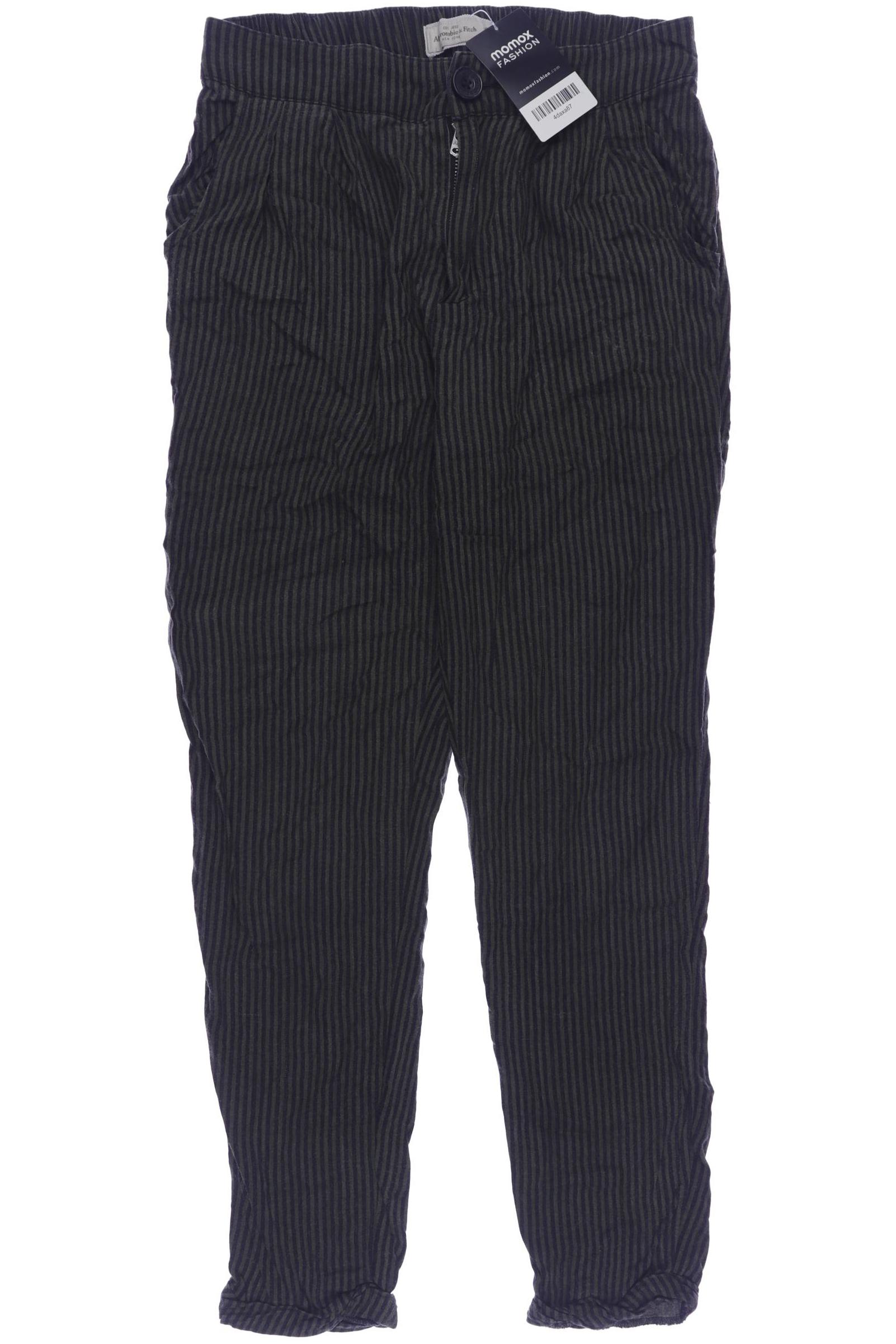 

Abercrombie & Fitch Damen Stoffhose, grün, Gr. 0