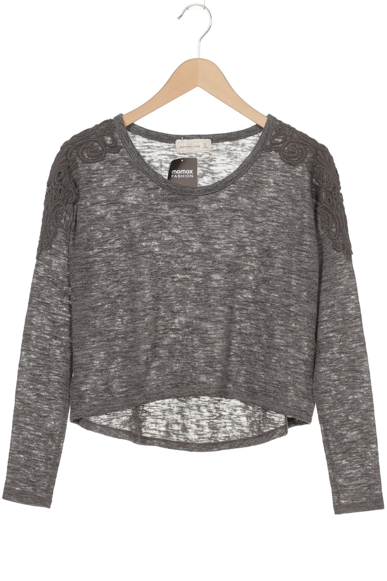 

Abercrombie & Fitch Damen Pullover, grau