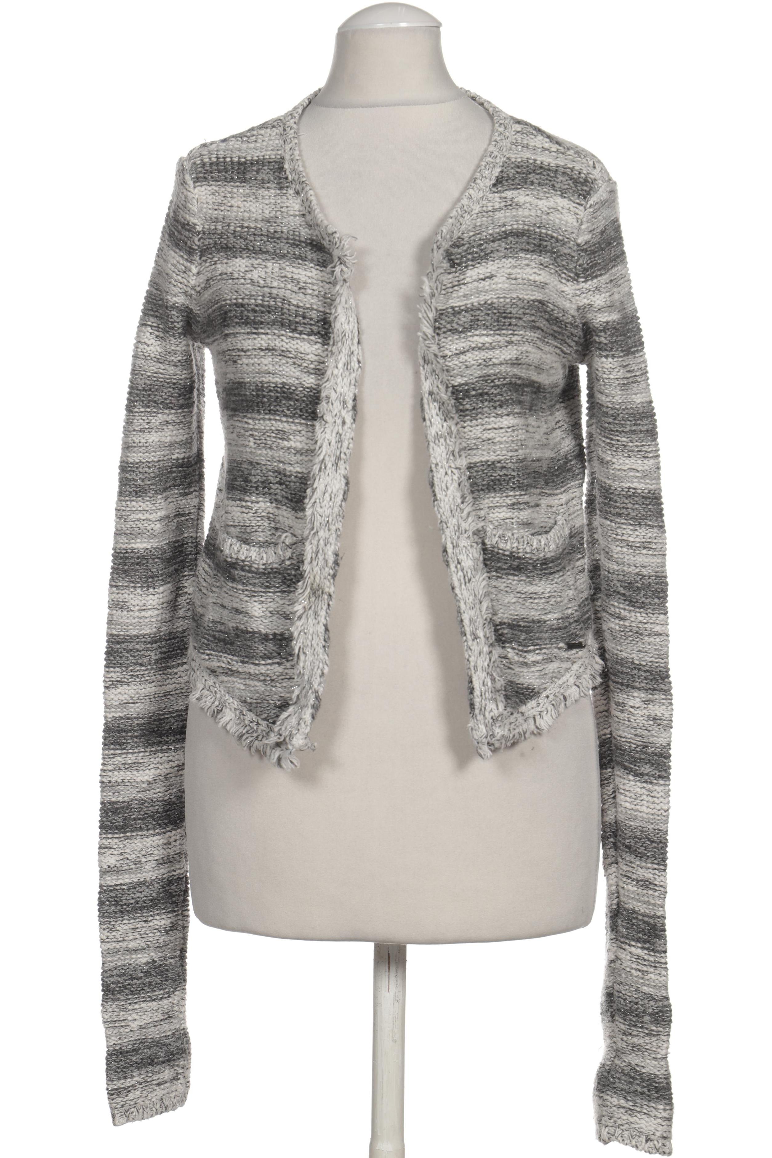 

Abercrombie & Fitch Damen Strickjacke, silber, Gr.