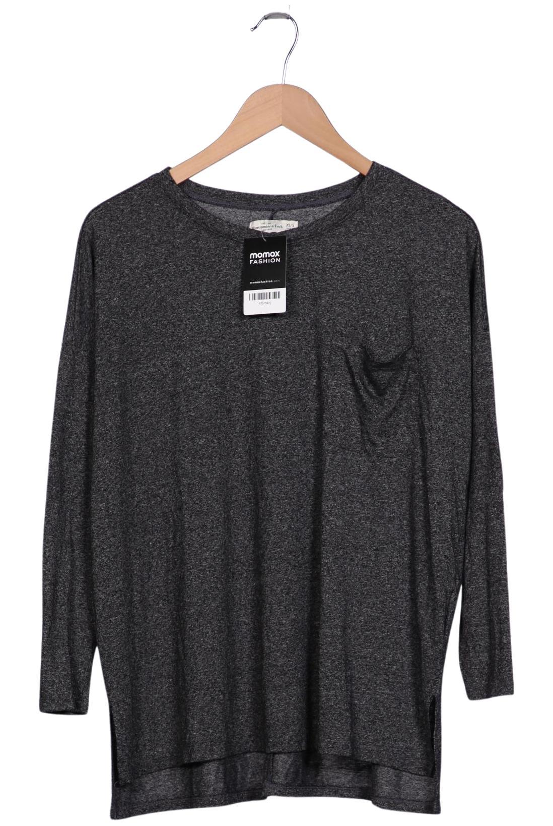 

Abercrombie & Fitch Damen Langarmshirt, grau, Gr. 34