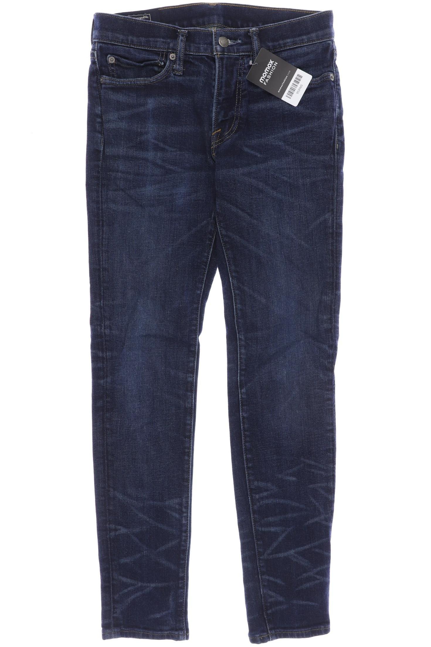 

Abercrombie & Fitch Damen Jeans, marineblau, Gr. 28