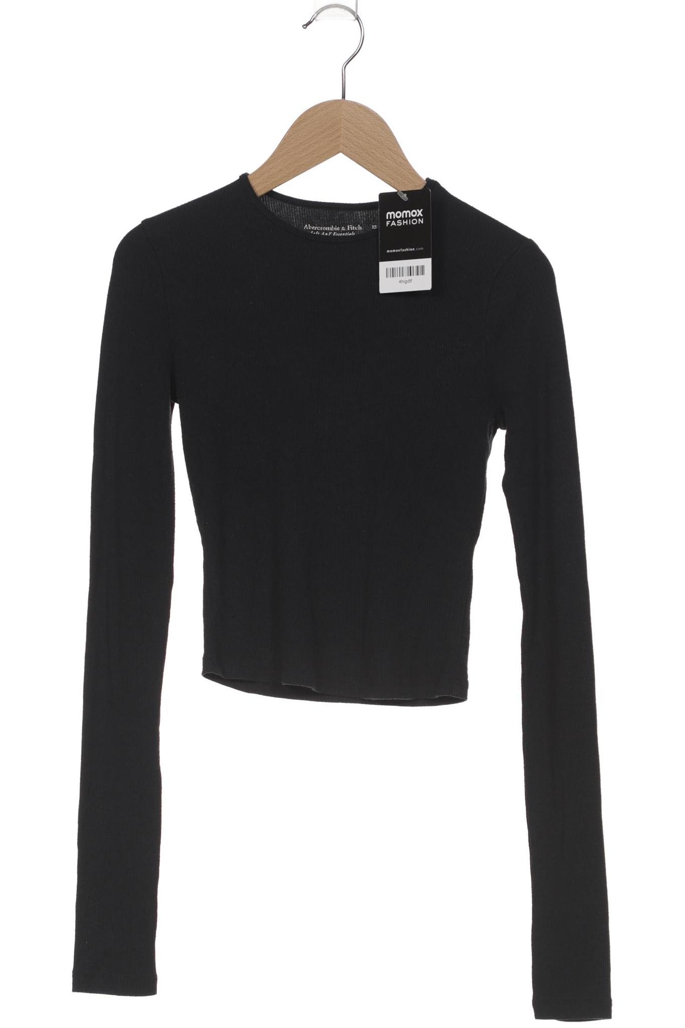 

Abercrombie & Fitch Damen Langarmshirt, schwarz, Gr. 34