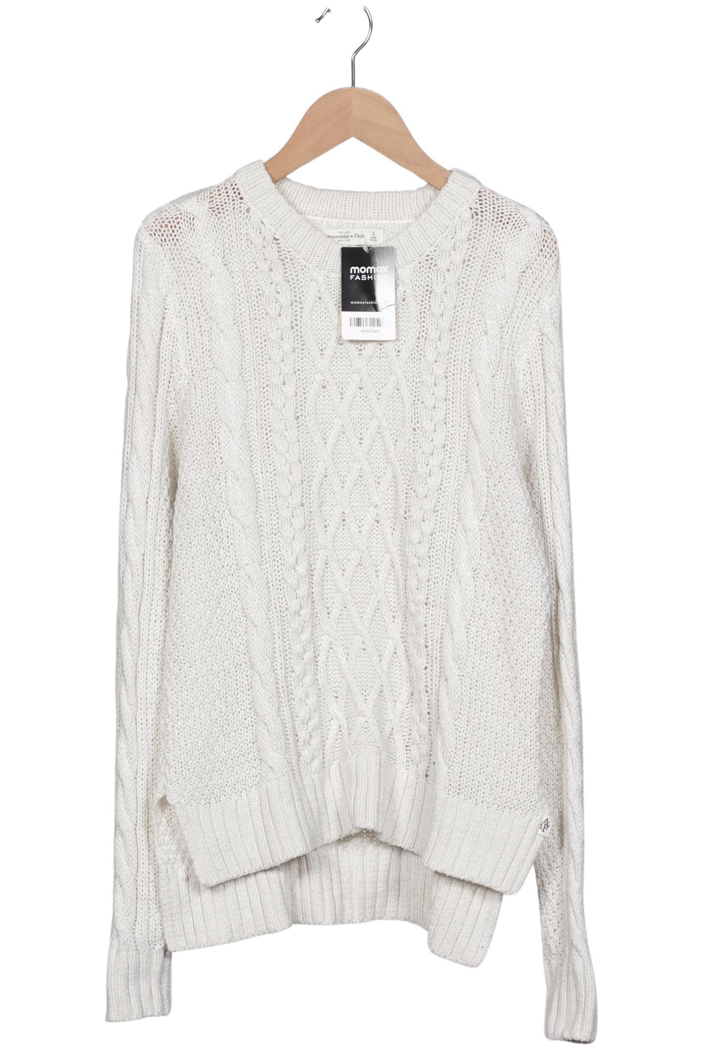

Abercrombie & Fitch Damen Pullover, cremeweiß, Gr. 36