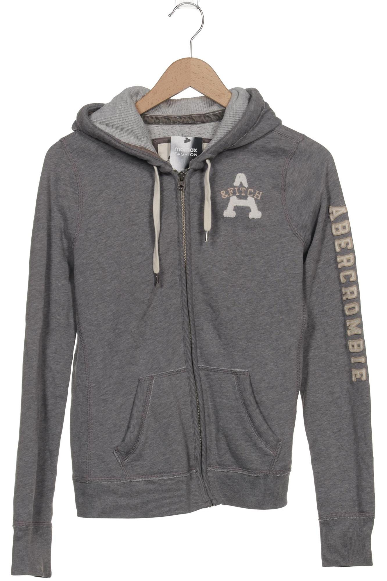 

Abercrombie & Fitch Damen Kapuzenpullover, grau, Gr. 42