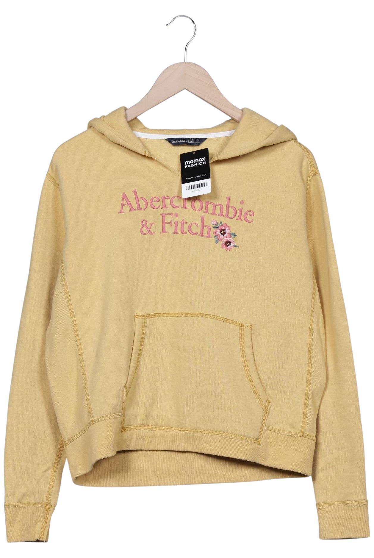 

Abercrombie & Fitch Damen Kapuzenpullover, gelb, Gr. 36