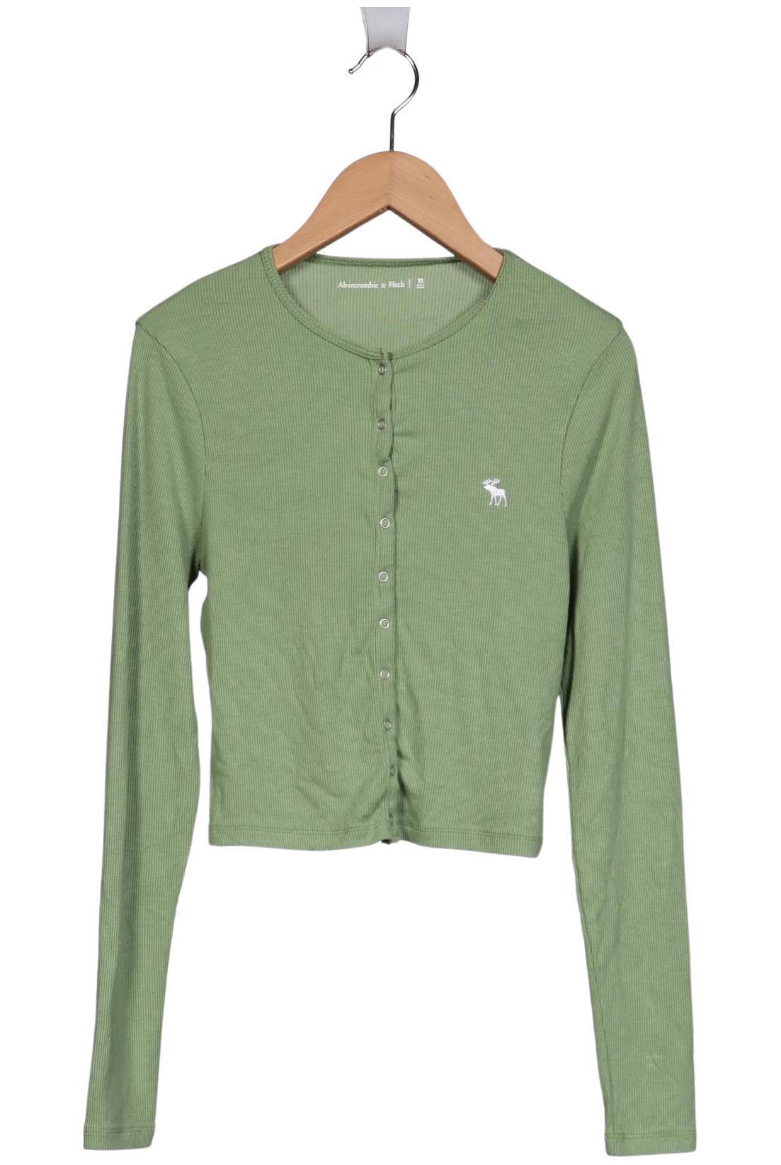 

Abercrombie & Fitch Damen Strickjacke, hellgrün, Gr. 34