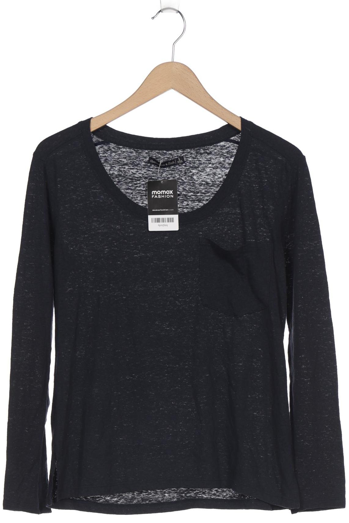 

Abercrombie & Fitch Damen Langarmshirt, marineblau