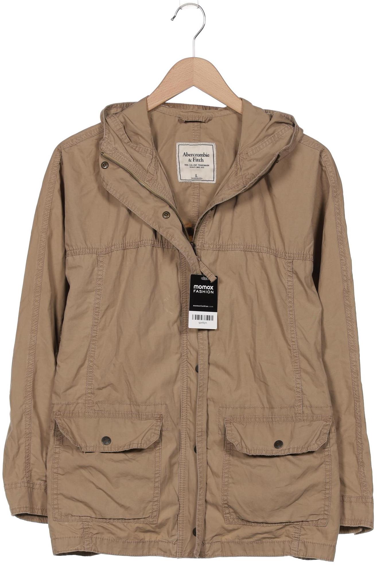 

Abercrombie & Fitch Damen Jacke, beige, Gr. 42