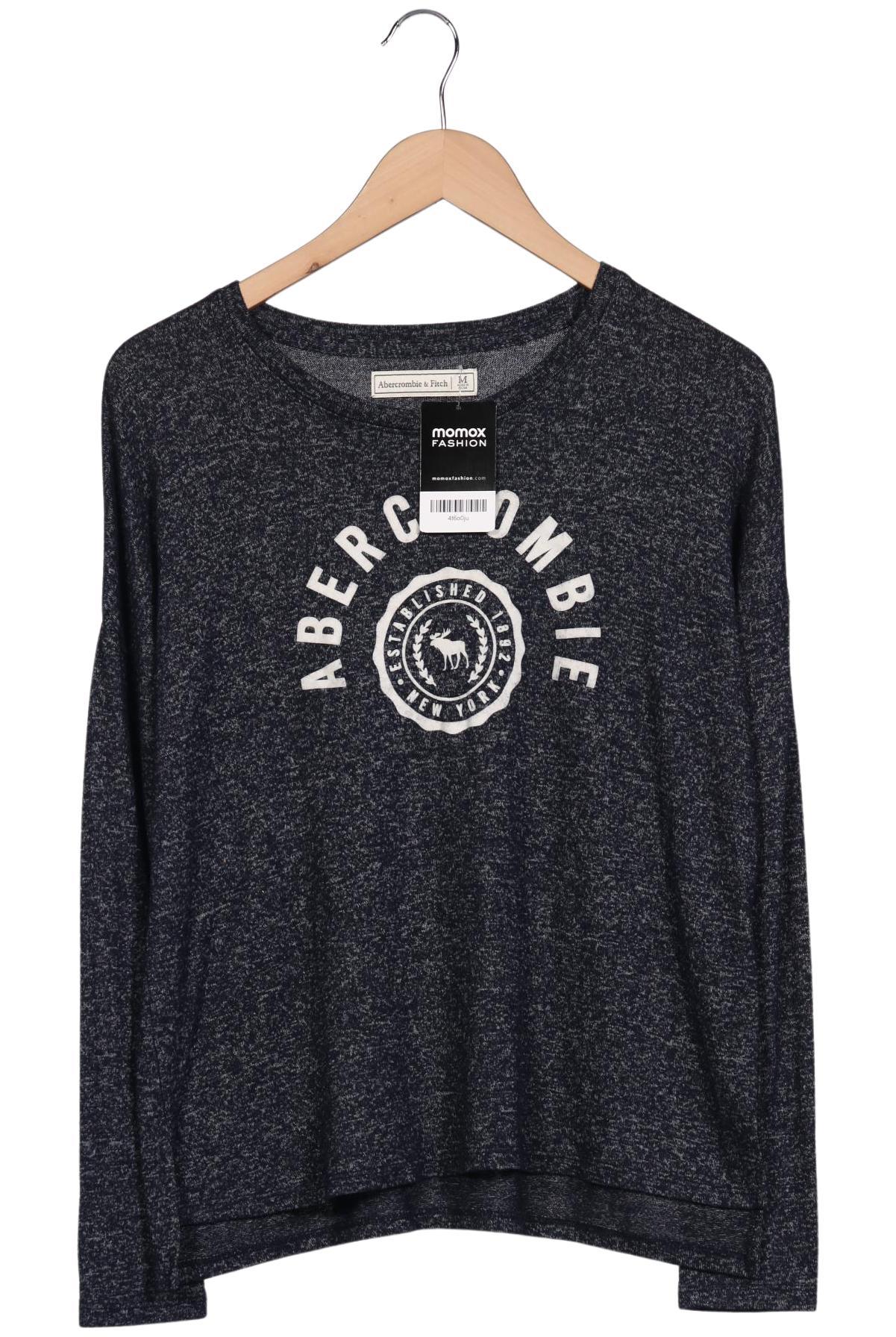 

Abercrombie & Fitch Damen Langarmshirt, marineblau, Gr. 38