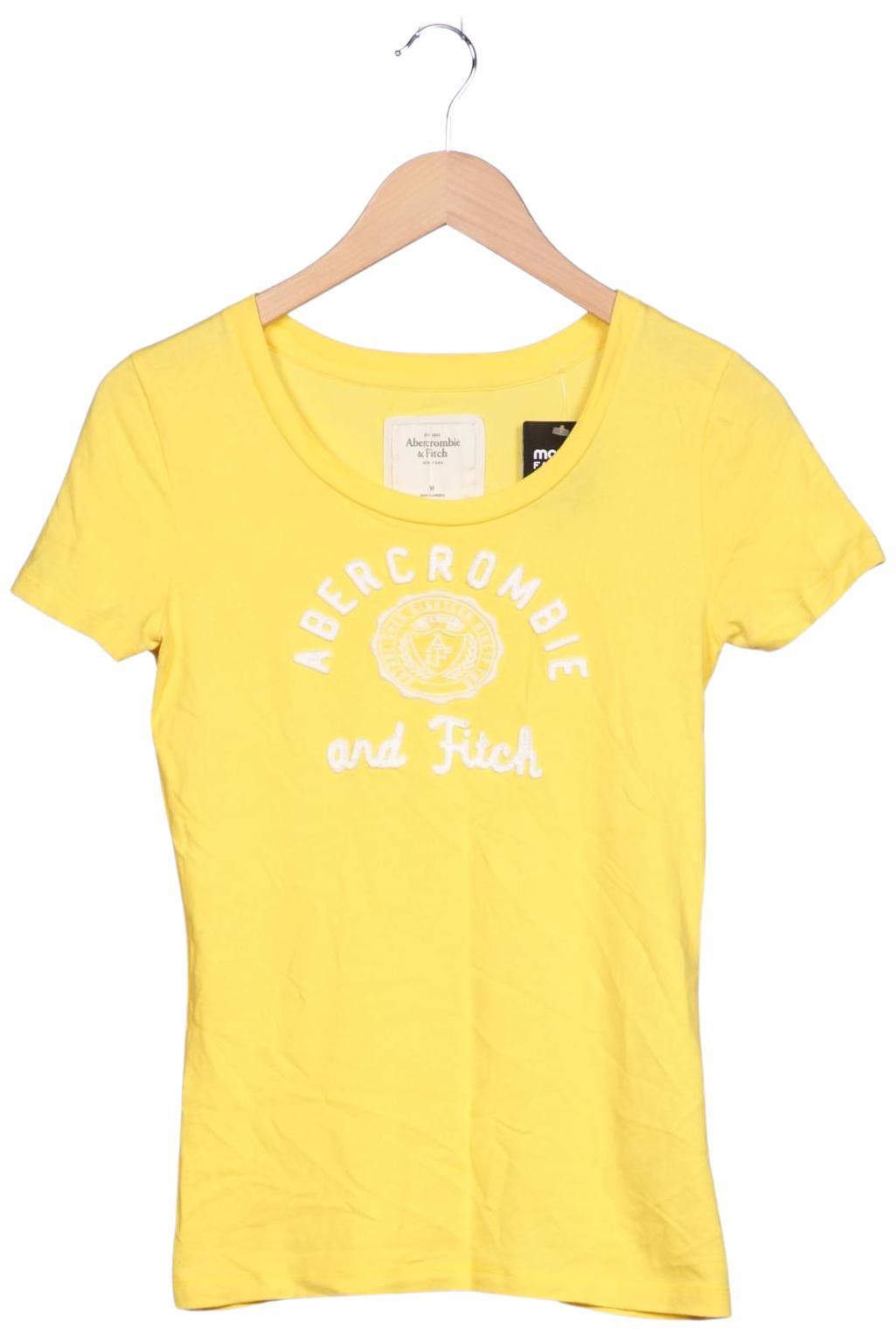 

Abercrombie & Fitch Damen T-Shirt, gelb, Gr. 38