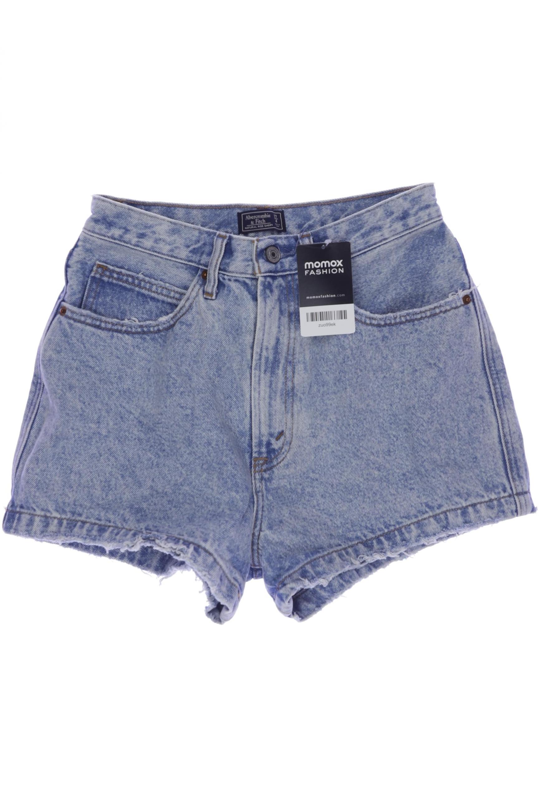 

Abercrombie & Fitch Damen Shorts, blau, Gr. 27