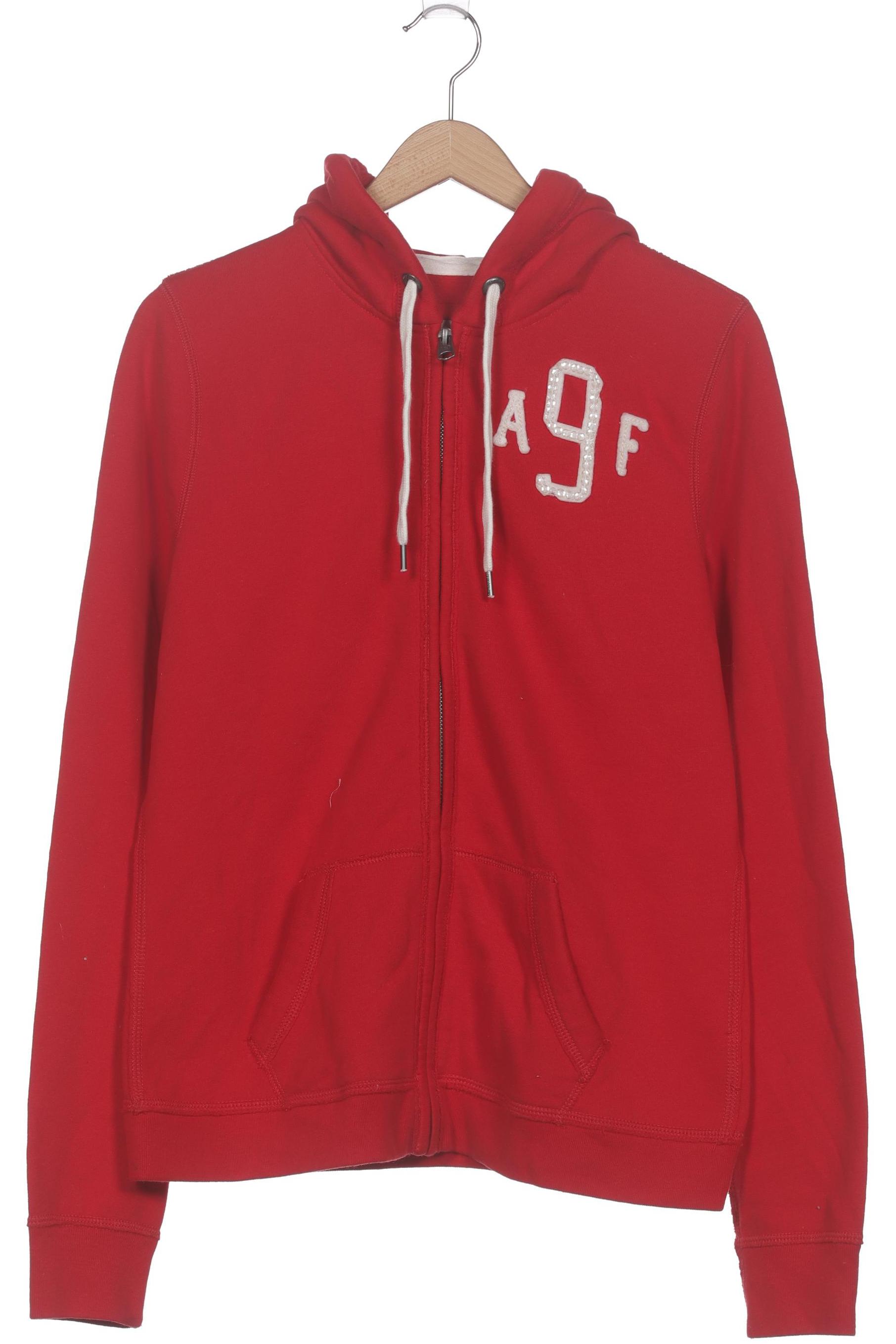 

Abercrombie & Fitch Damen Kapuzenpullover, rot, Gr. 42