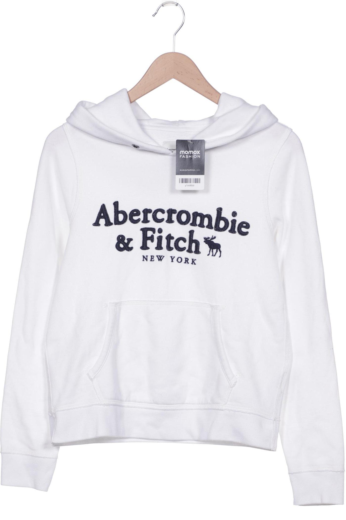 

Abercrombie & Fitch Damen Kapuzenpullover, weiß