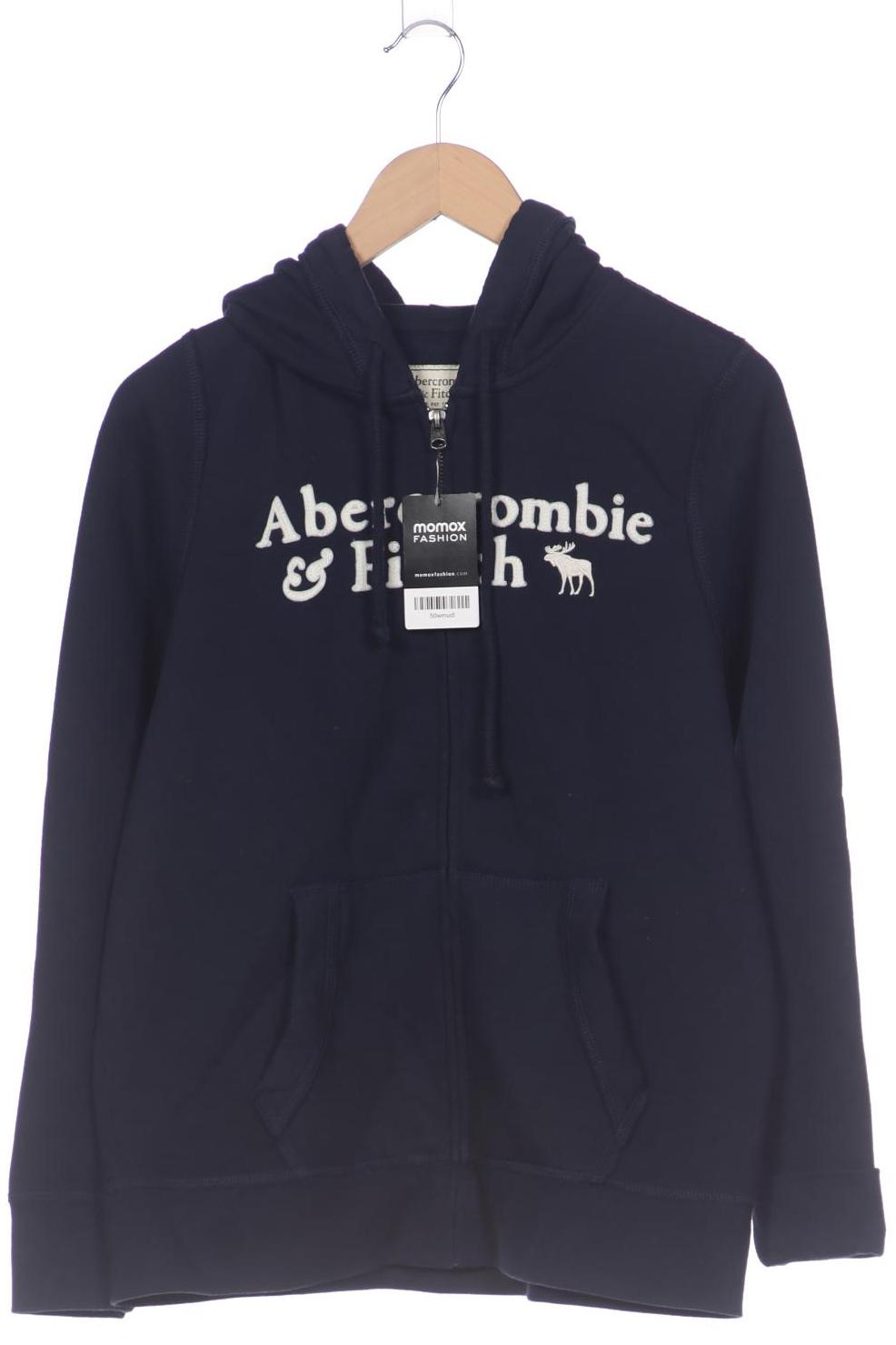 

Abercrombie & Fitch Damen Kapuzenpullover, marineblau, Gr. 42