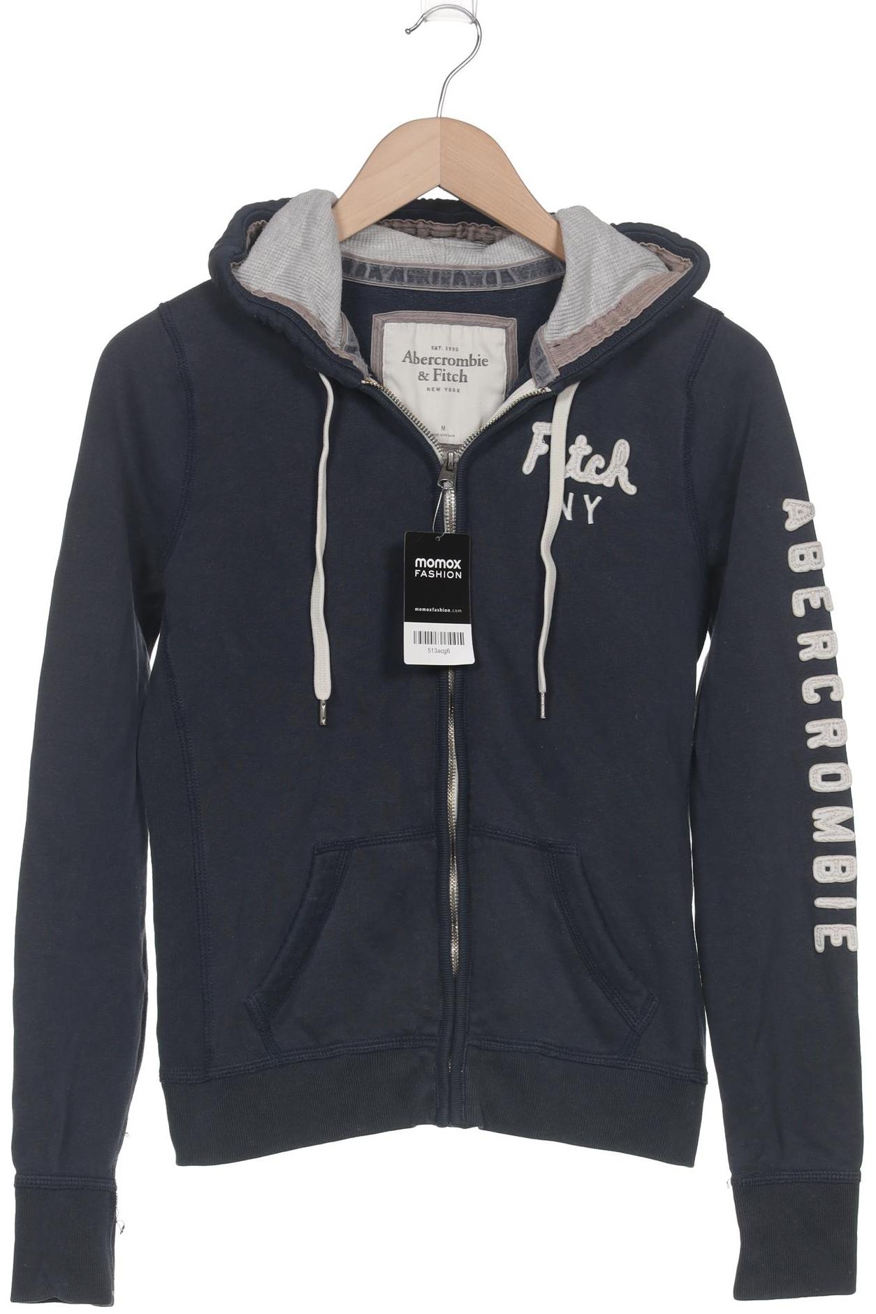 

Abercrombie & Fitch Damen Kapuzenpullover, marineblau, Gr. 38
