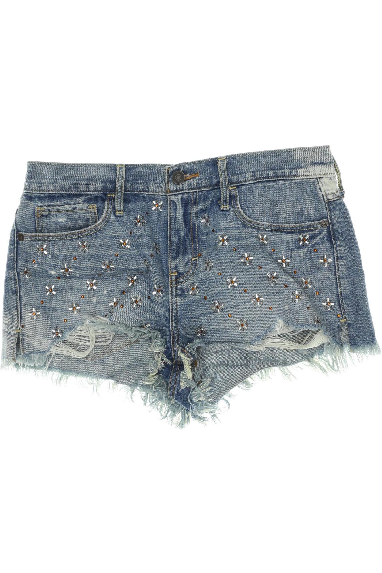 

Abercrombie & Fitch Damen Shorts, blau, Gr. 27