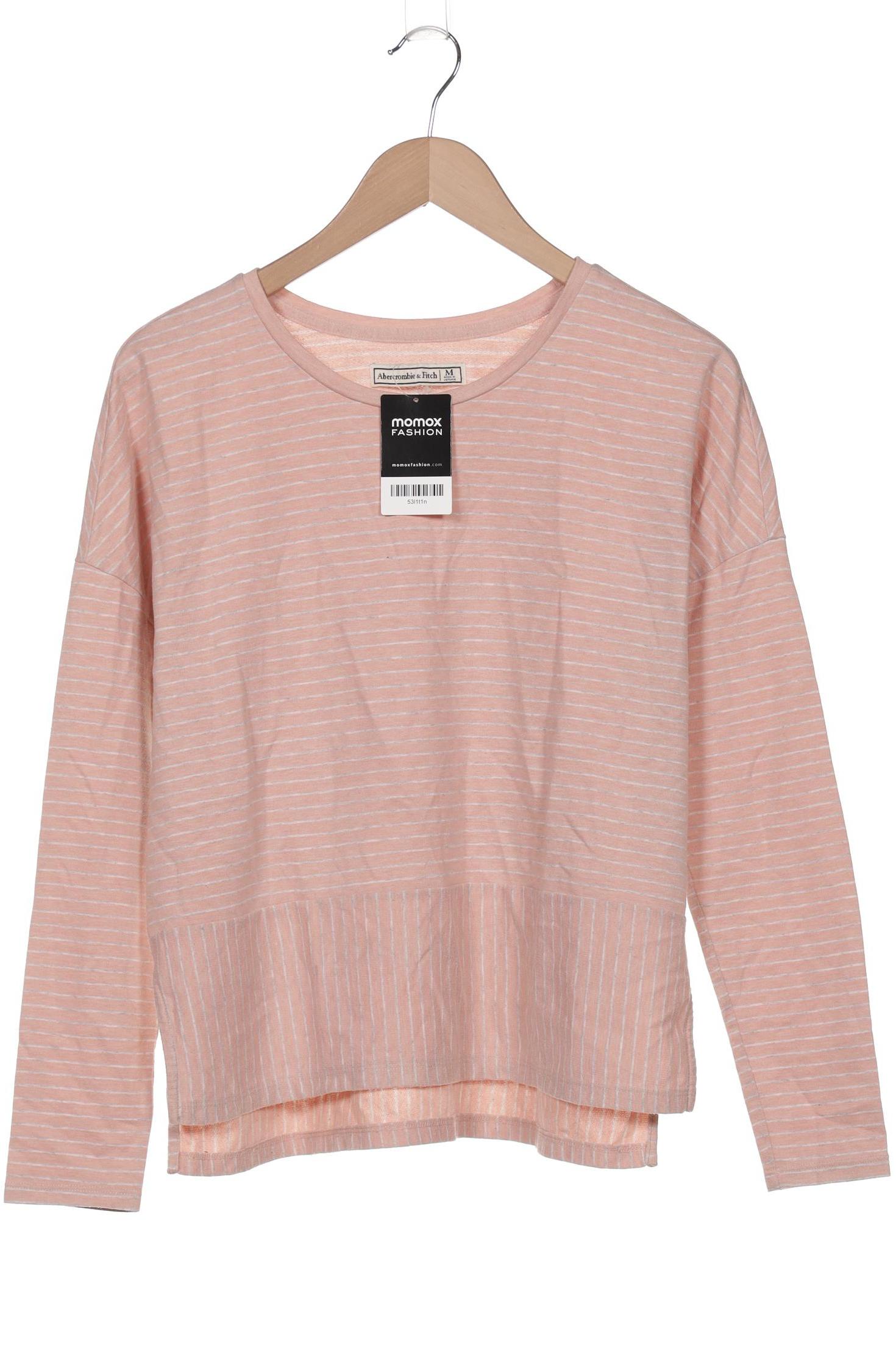

Abercrombie & Fitch Damen Langarmshirt, pink, Gr. 38