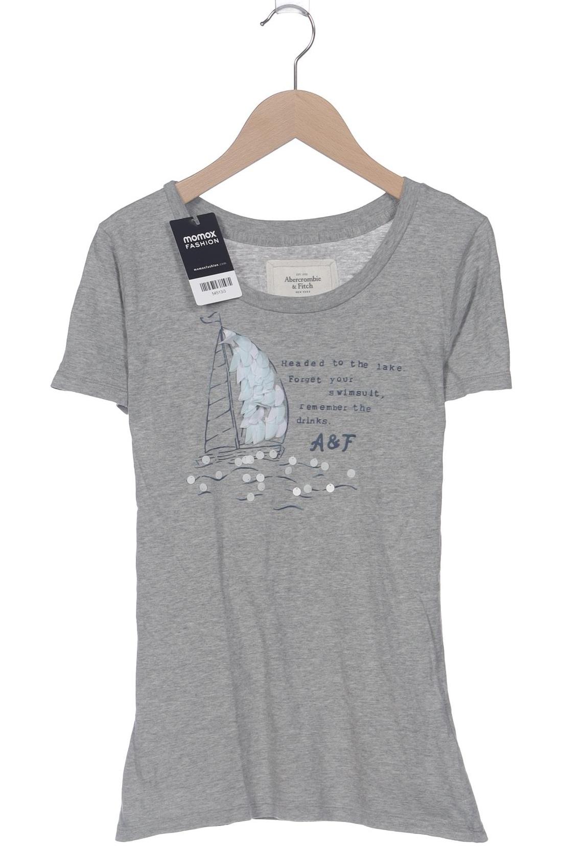 

Abercrombie & Fitch Damen T-Shirt, grau, Gr. 38