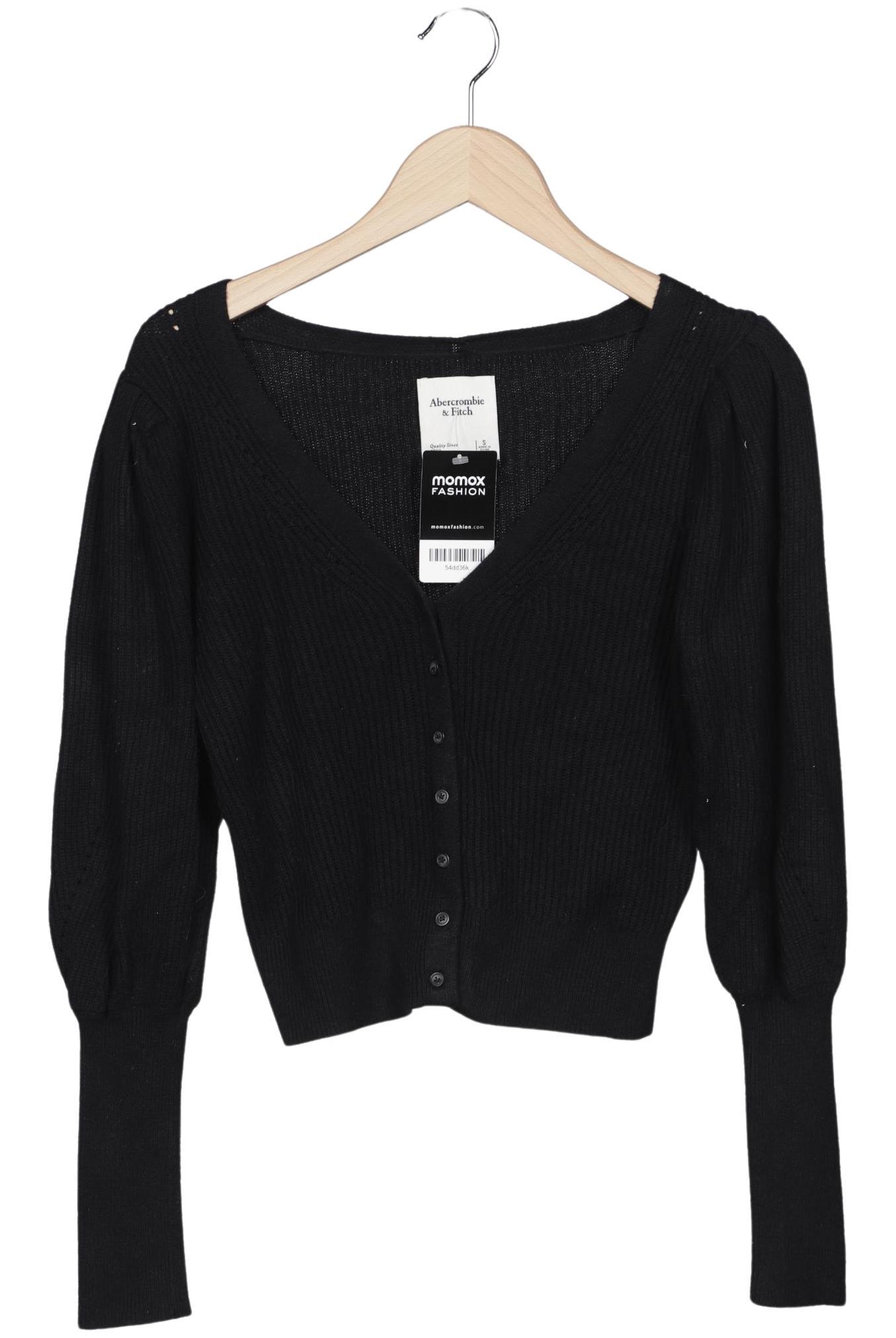 

Abercrombie & Fitch Damen Strickjacke, schwarz, Gr. 36