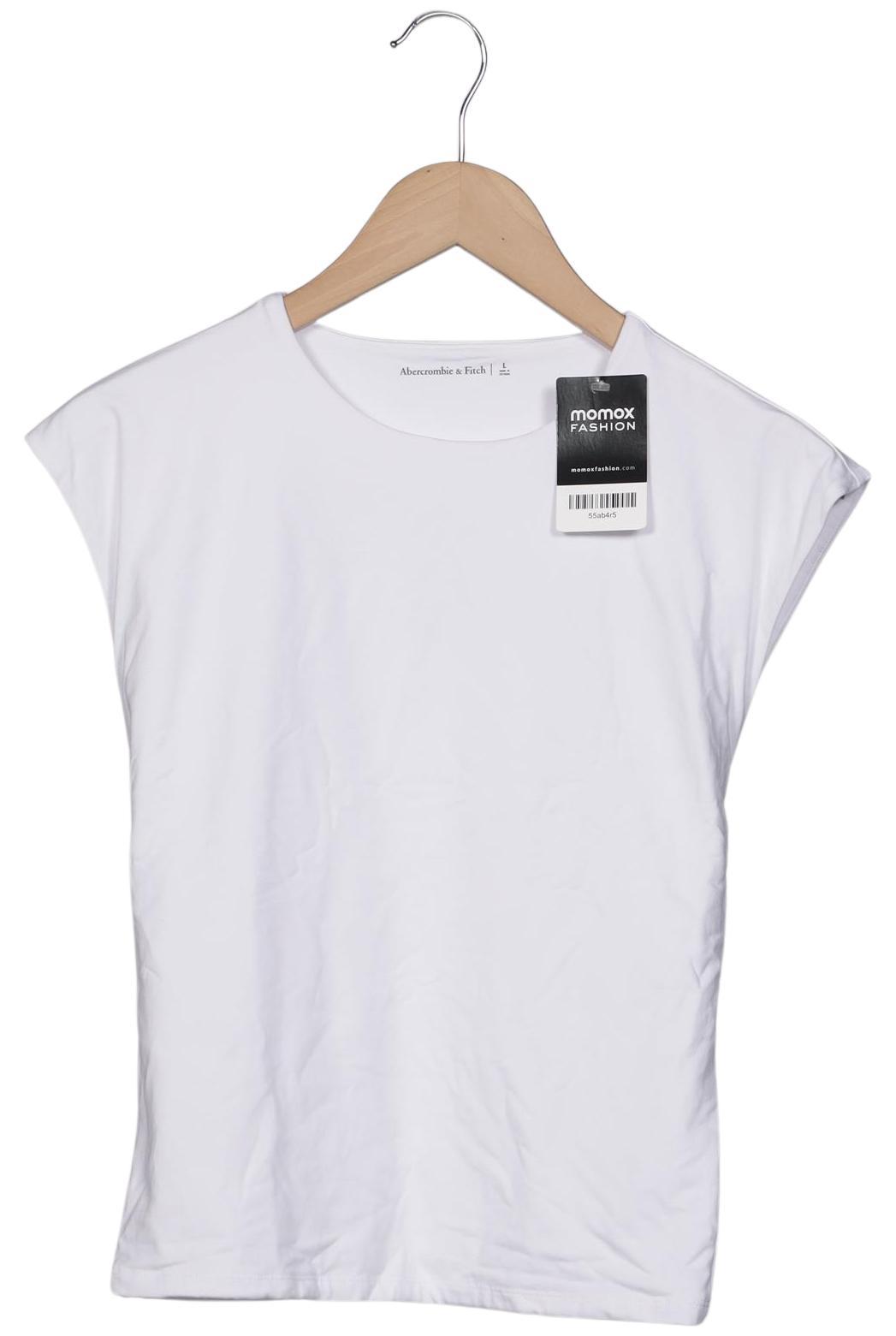 

Abercrombie & Fitch Damen T-Shirt, weiß, Gr. 42