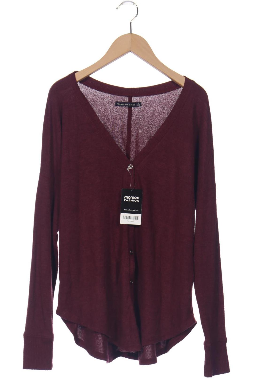 

Abercrombie & Fitch Damen Strickjacke, bordeaux