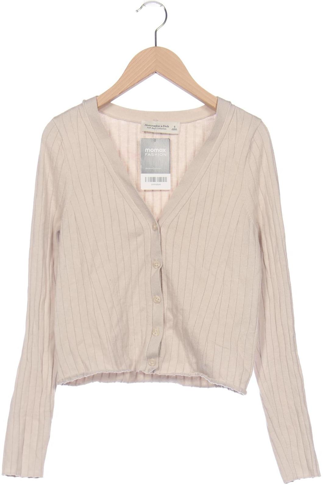 

Abercrombie & Fitch Damen Strickjacke, beige, Gr. 36