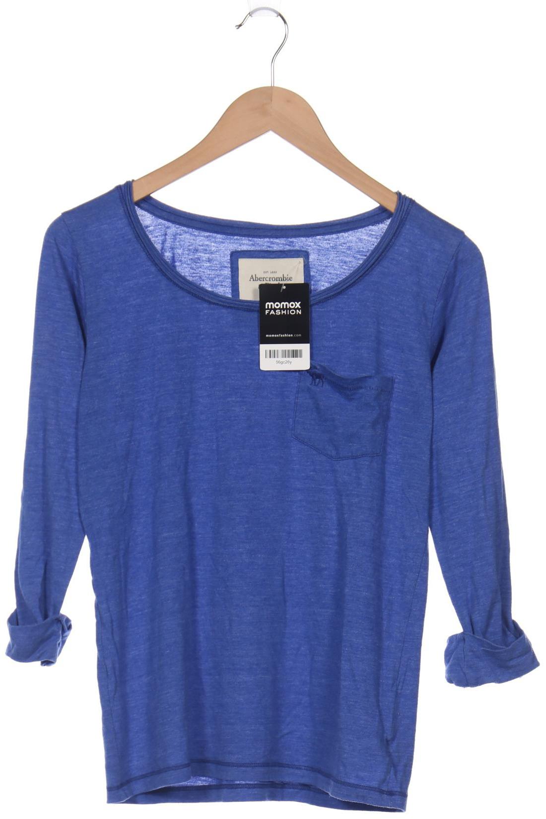 

Abercrombie & Fitch Damen Langarmshirt, blau