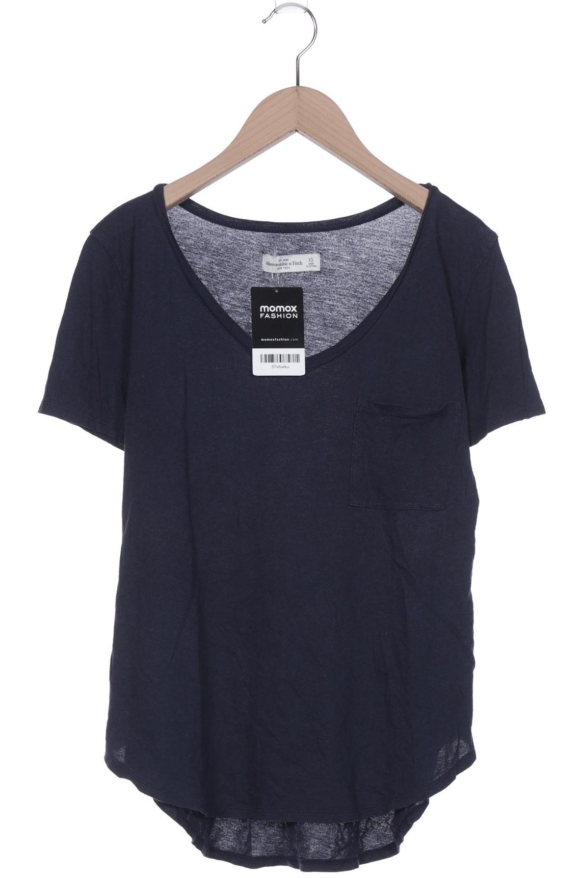 

Abercrombie & Fitch Damen T-Shirt, marineblau, Gr. 34