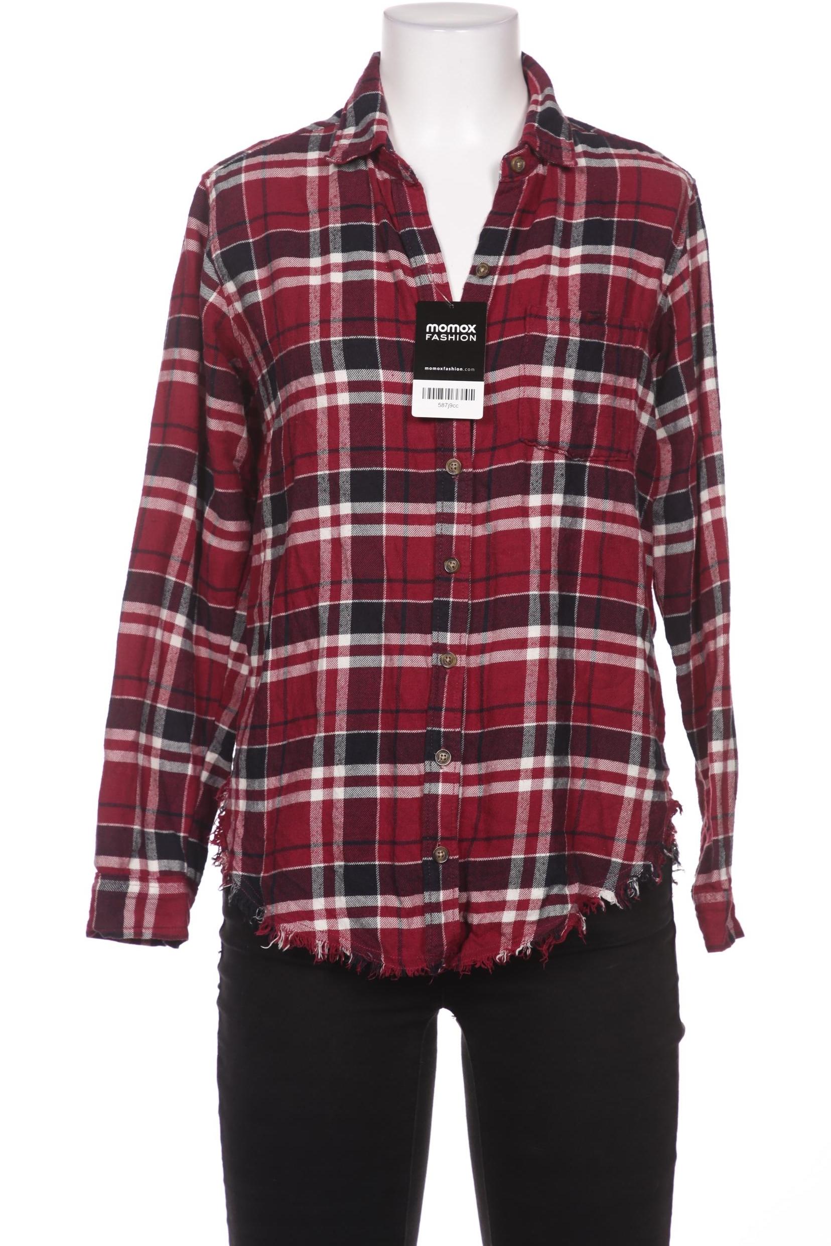 

Abercrombie & Fitch Damen Bluse, bordeaux, Gr. 34