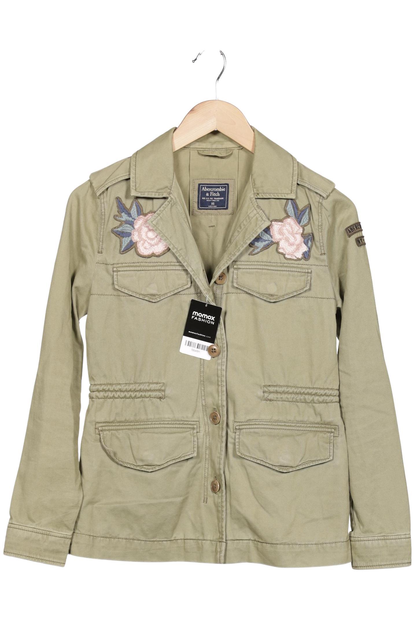 

Abercrombie & Fitch Damen Jacke, grün, Gr. 34