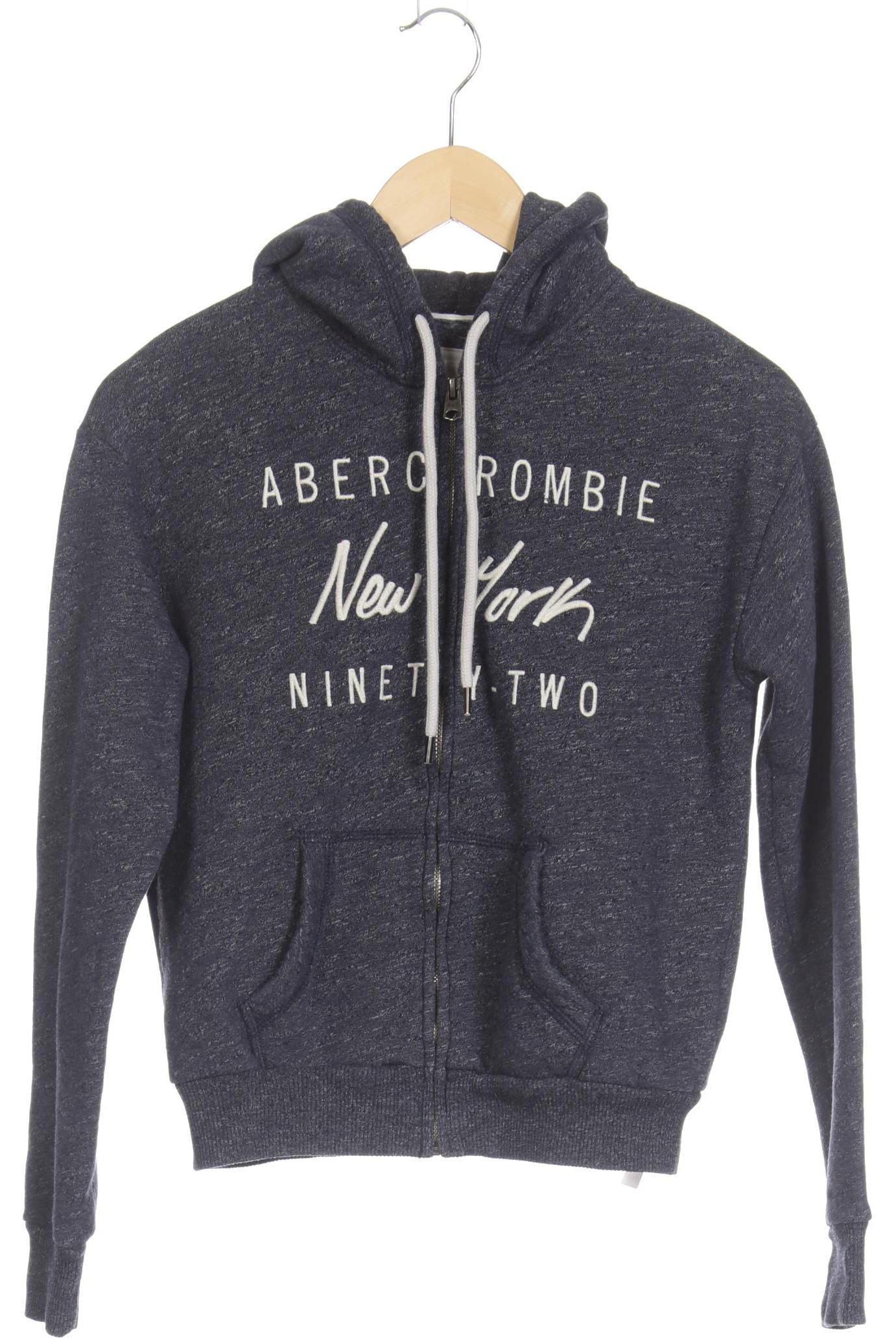 

Abercrombie & Fitch Damen Kapuzenpullover, blau, Gr.