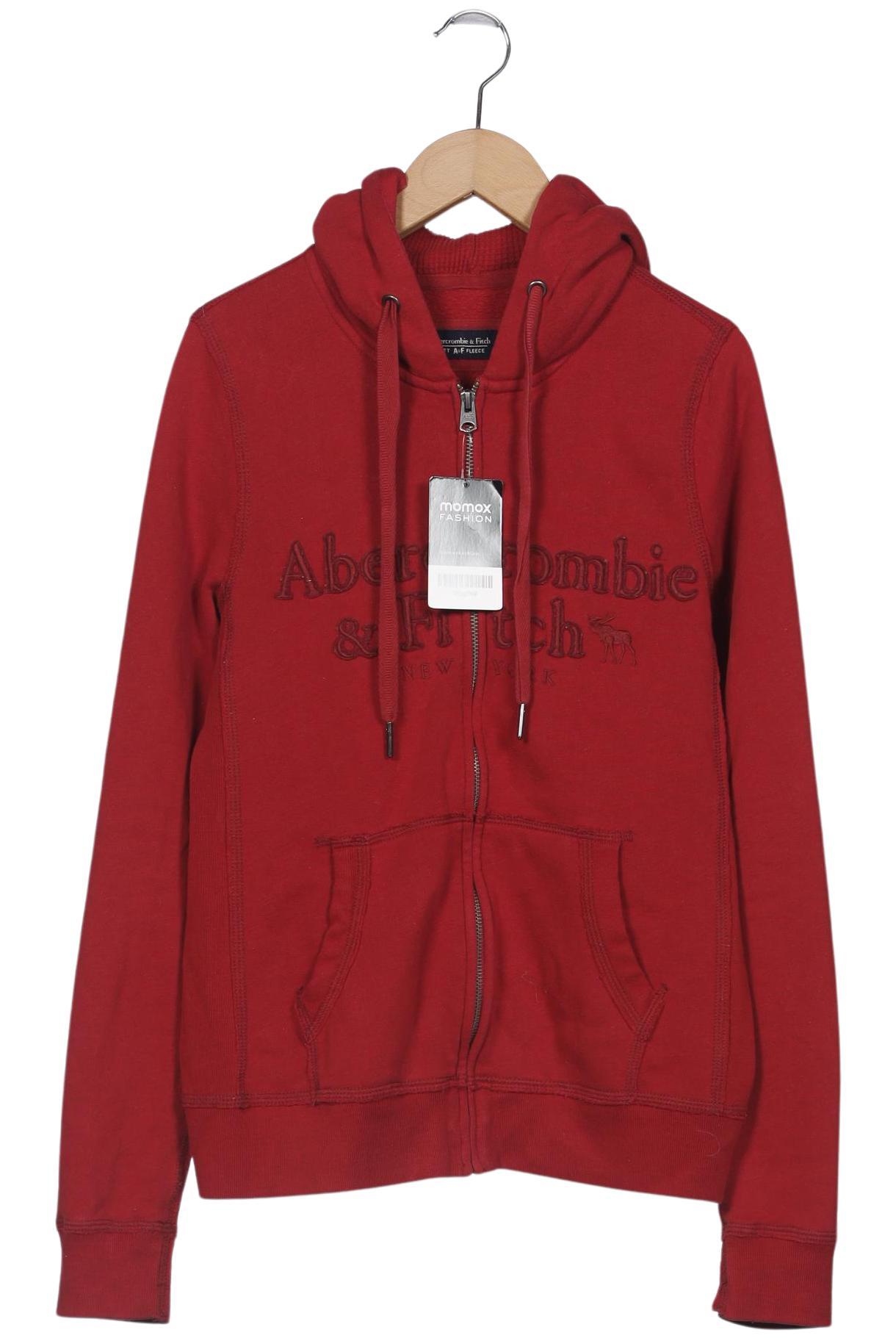 

Abercrombie & Fitch Damen Kapuzenpullover, rot, Gr. 36