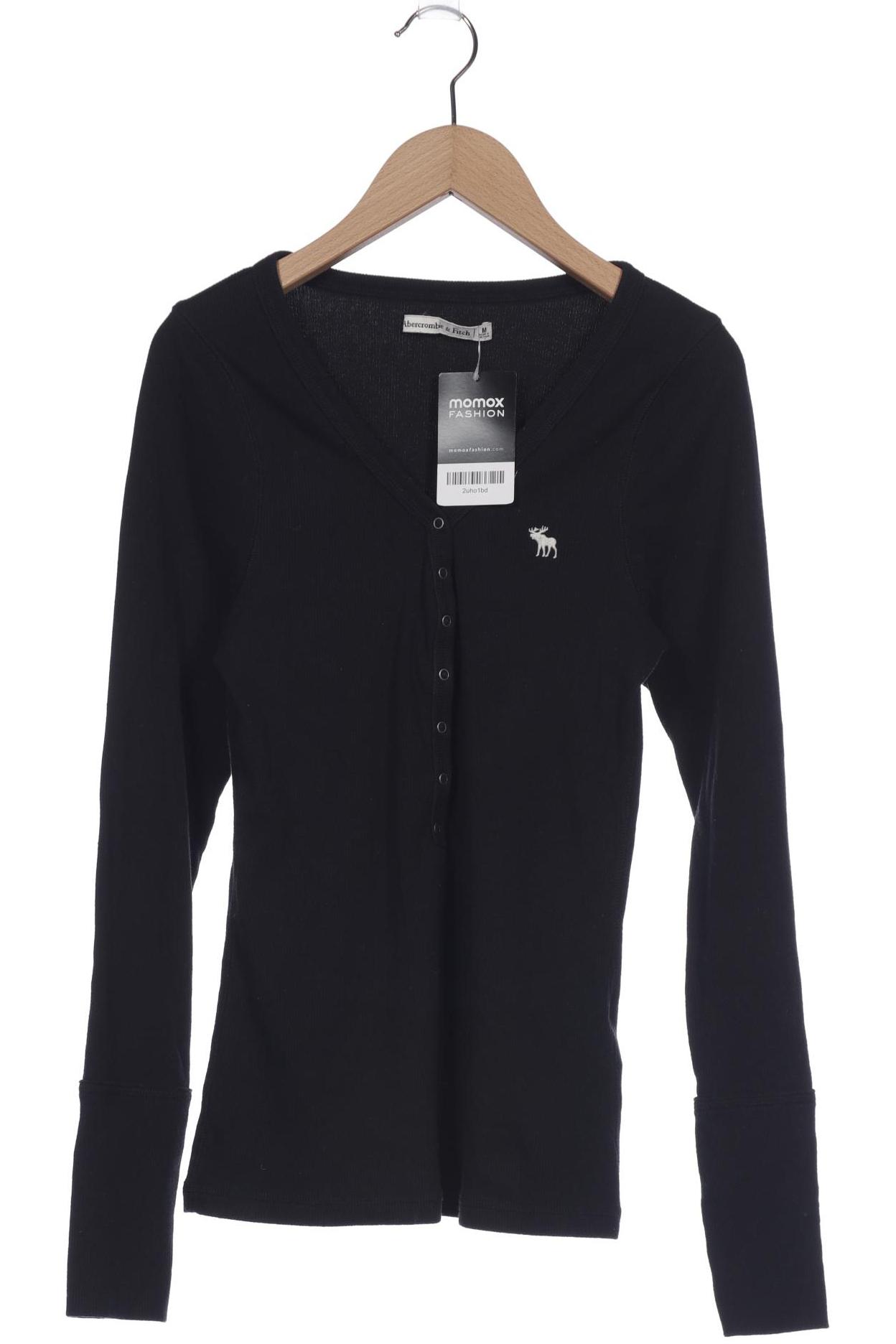 

Abercrombie & Fitch Damen Langarmshirt, schwarz