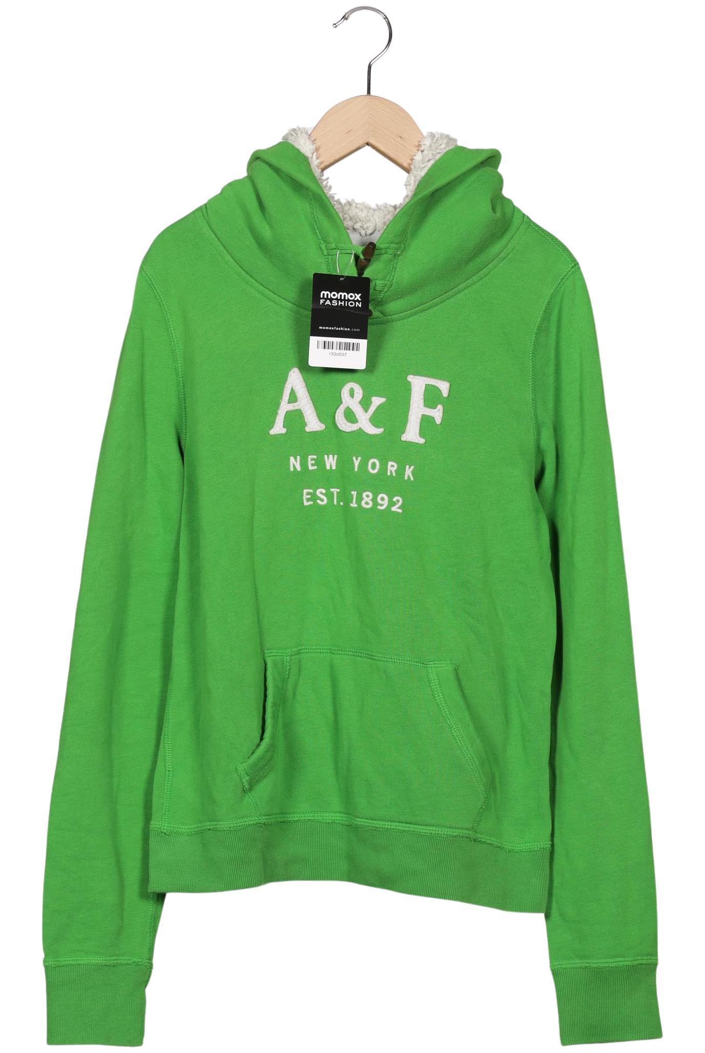 

Abercrombie & Fitch Damen Kapuzenpullover, grün, Gr. 42
