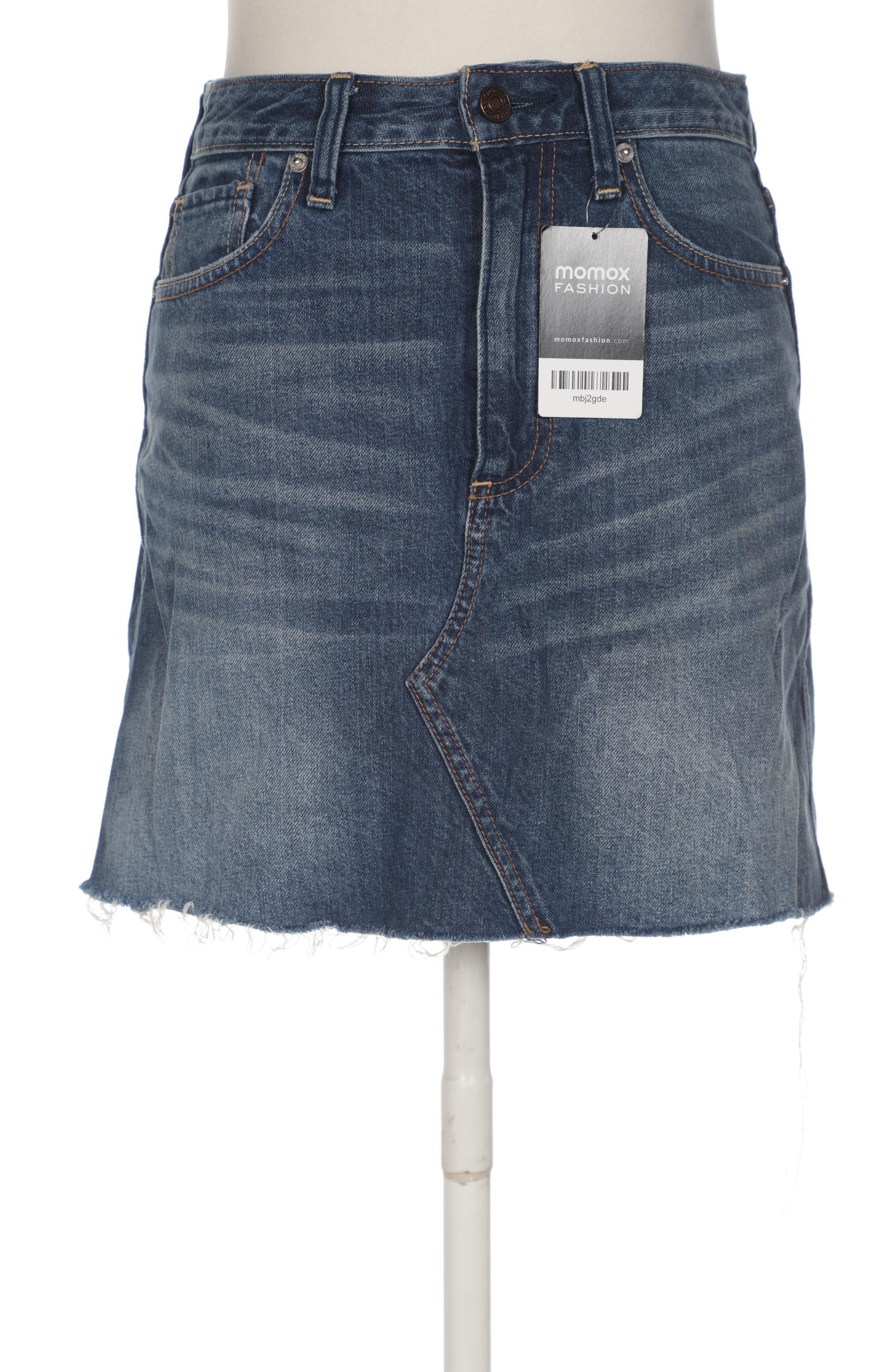 

Abercrombie & Fitch Damen Rock, blau, Gr. 36