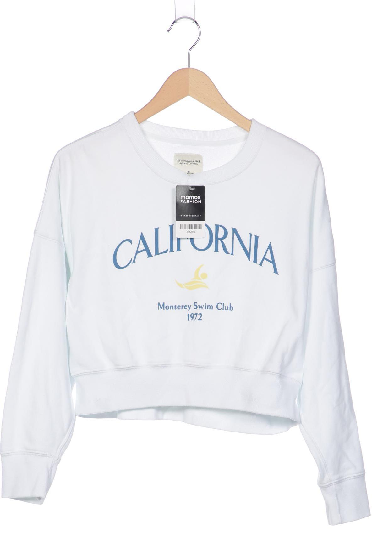 

Abercrombie & Fitch Damen Sweatshirt, weiß, Gr. 38