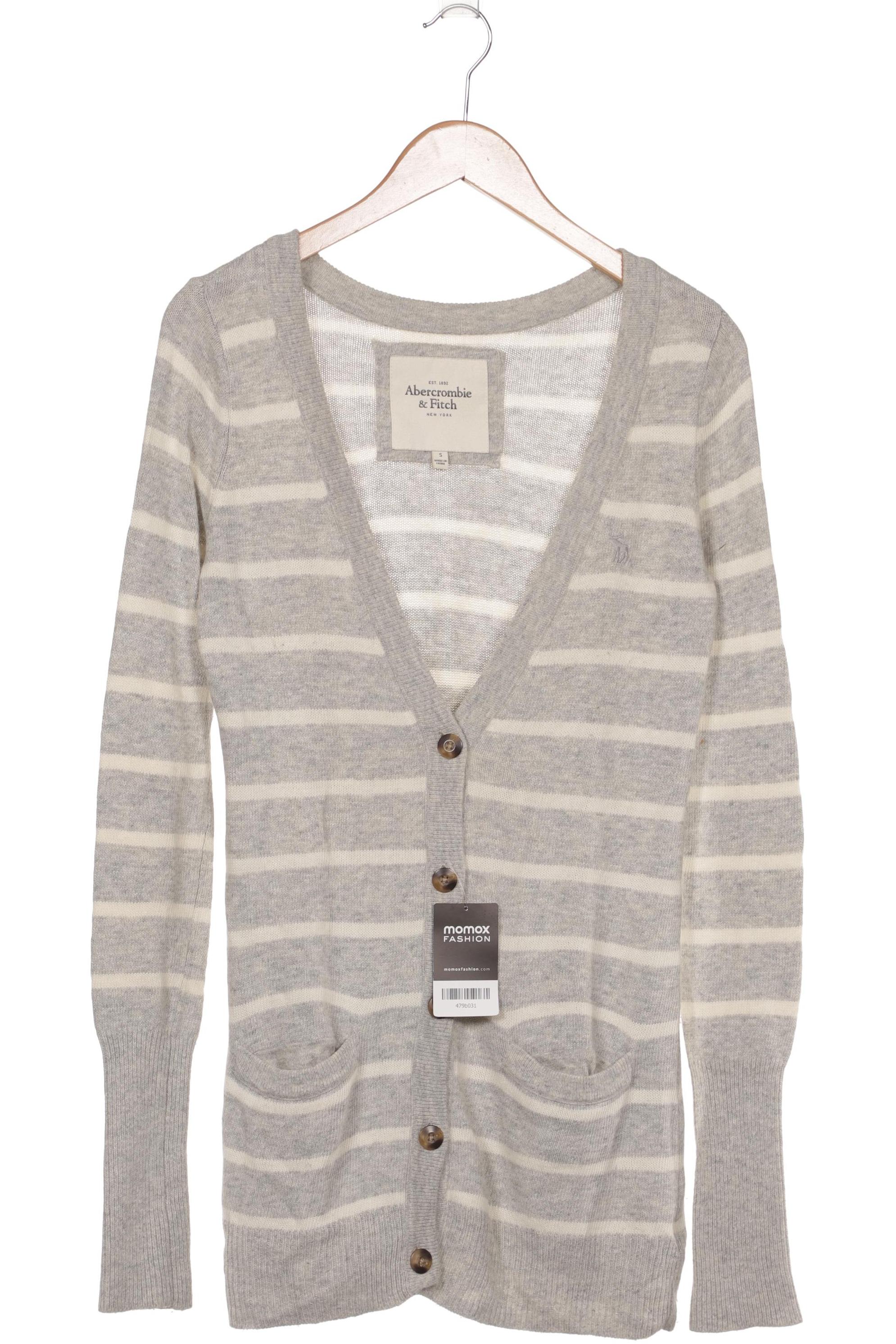 

Abercrombie & Fitch Damen Strickjacke, grau, Gr. 36