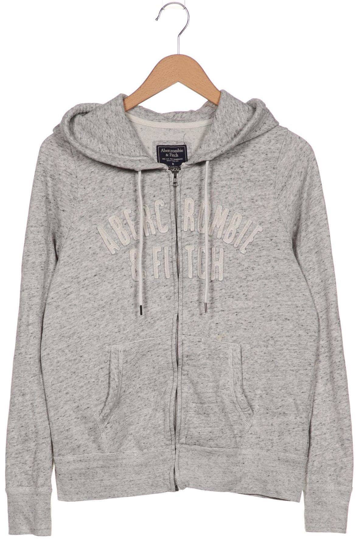 

Abercrombie & Fitch Damen Kapuzenpullover, grau, Gr. 38