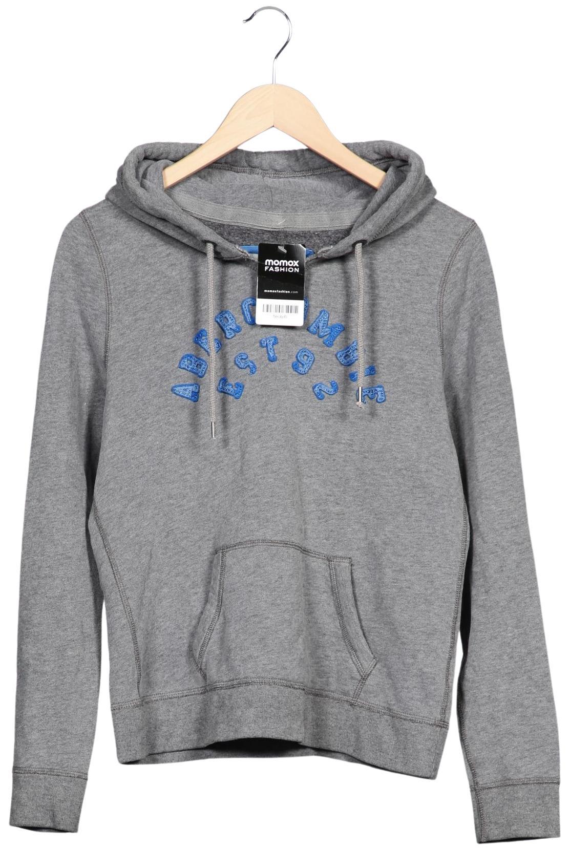 

Abercrombie & Fitch Damen Kapuzenpullover, grau, Gr. 42