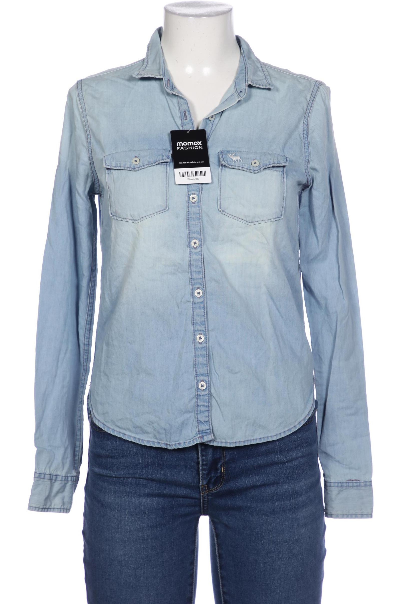 

Abercrombie & Fitch Damen Bluse, blau