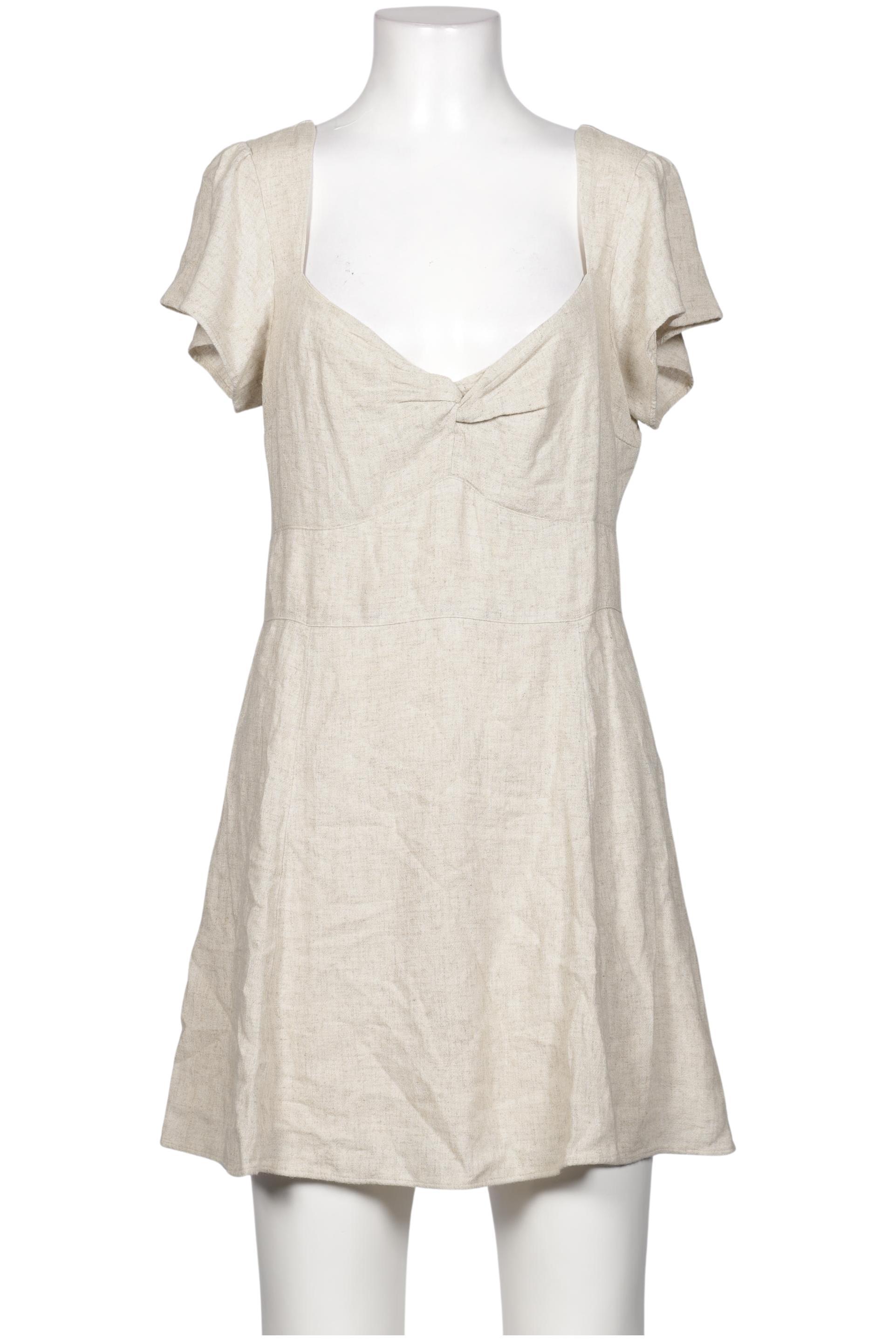 

Abercrombie & Fitch Damen Kleid, cremeweiß, Gr. 38
