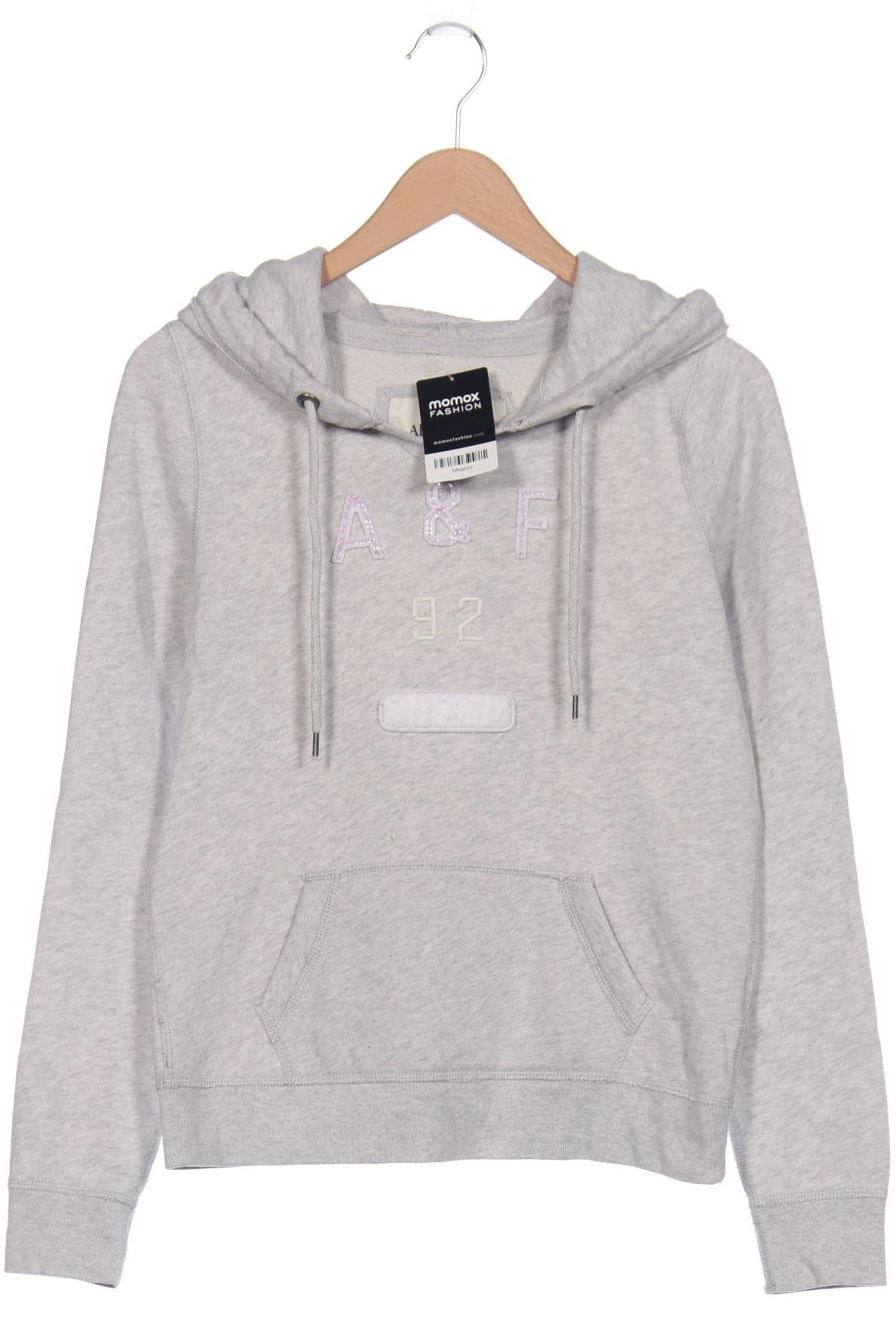 

Abercrombie & Fitch Damen Kapuzenpullover, grau