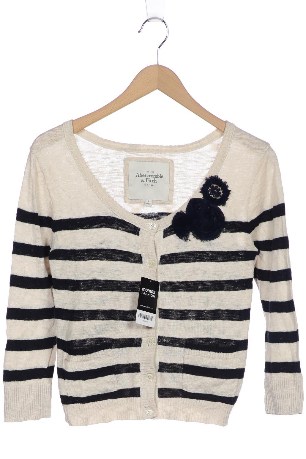 

Abercrombie & Fitch Damen Strickjacke, cremeweiß