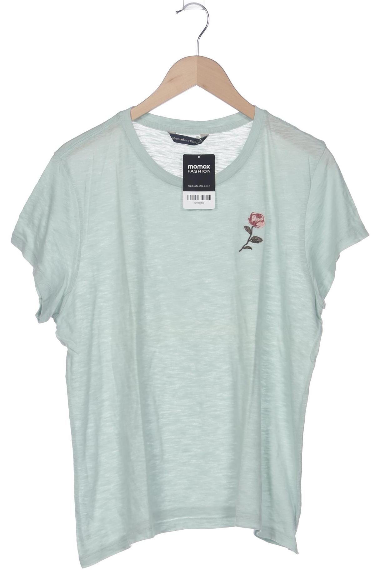 

Abercrombie & Fitch Damen T-Shirt, türkis, Gr. 42