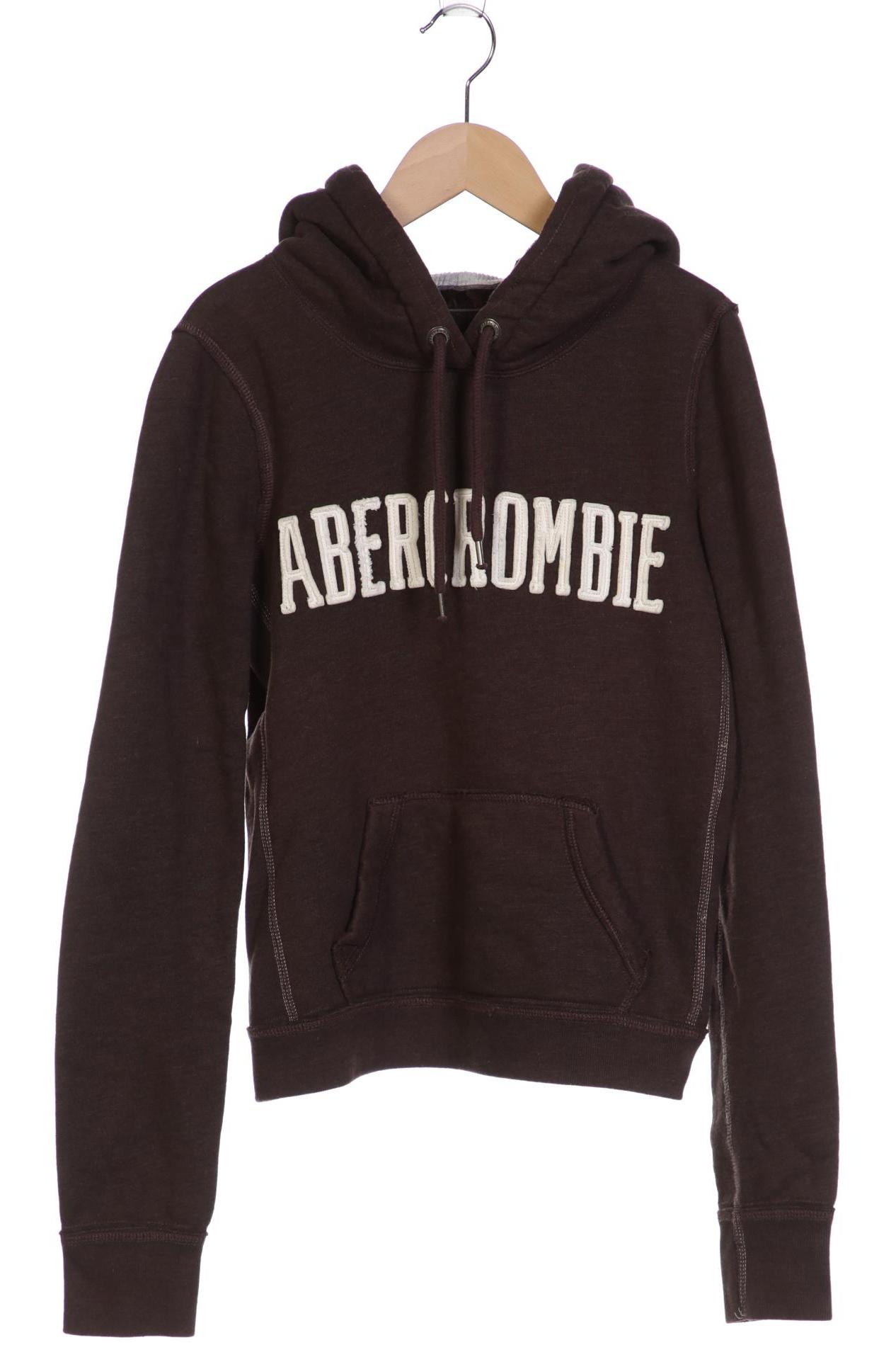 

Abercrombie & Fitch Damen Kapuzenpullover, braun, Gr. 38