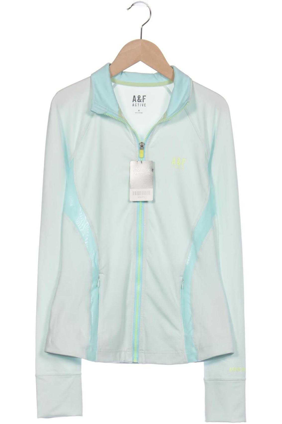

Abercrombie & Fitch Damen Strickjacke, türkis, Gr. 38