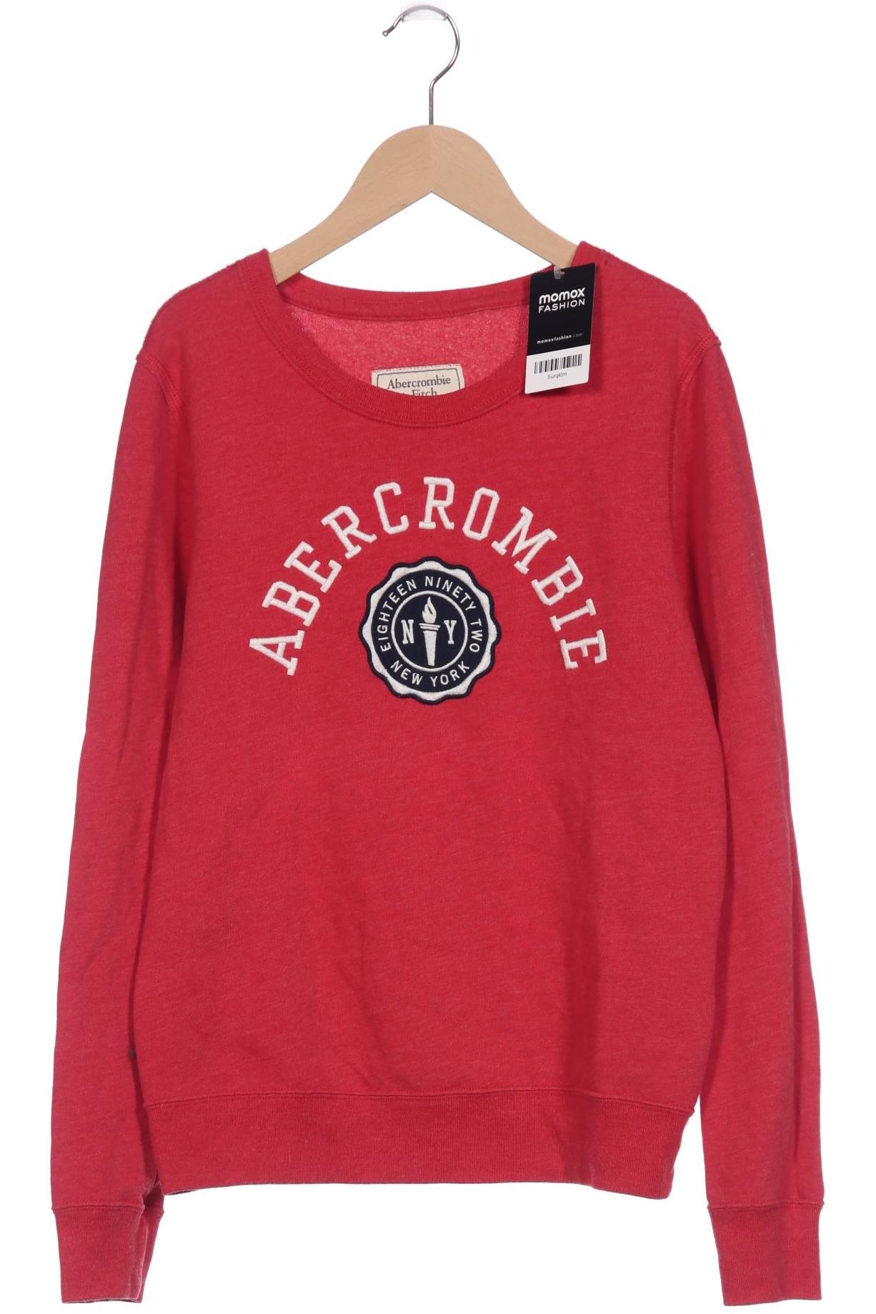 

Abercrombie & Fitch Damen Sweatshirt, rot, Gr. 38