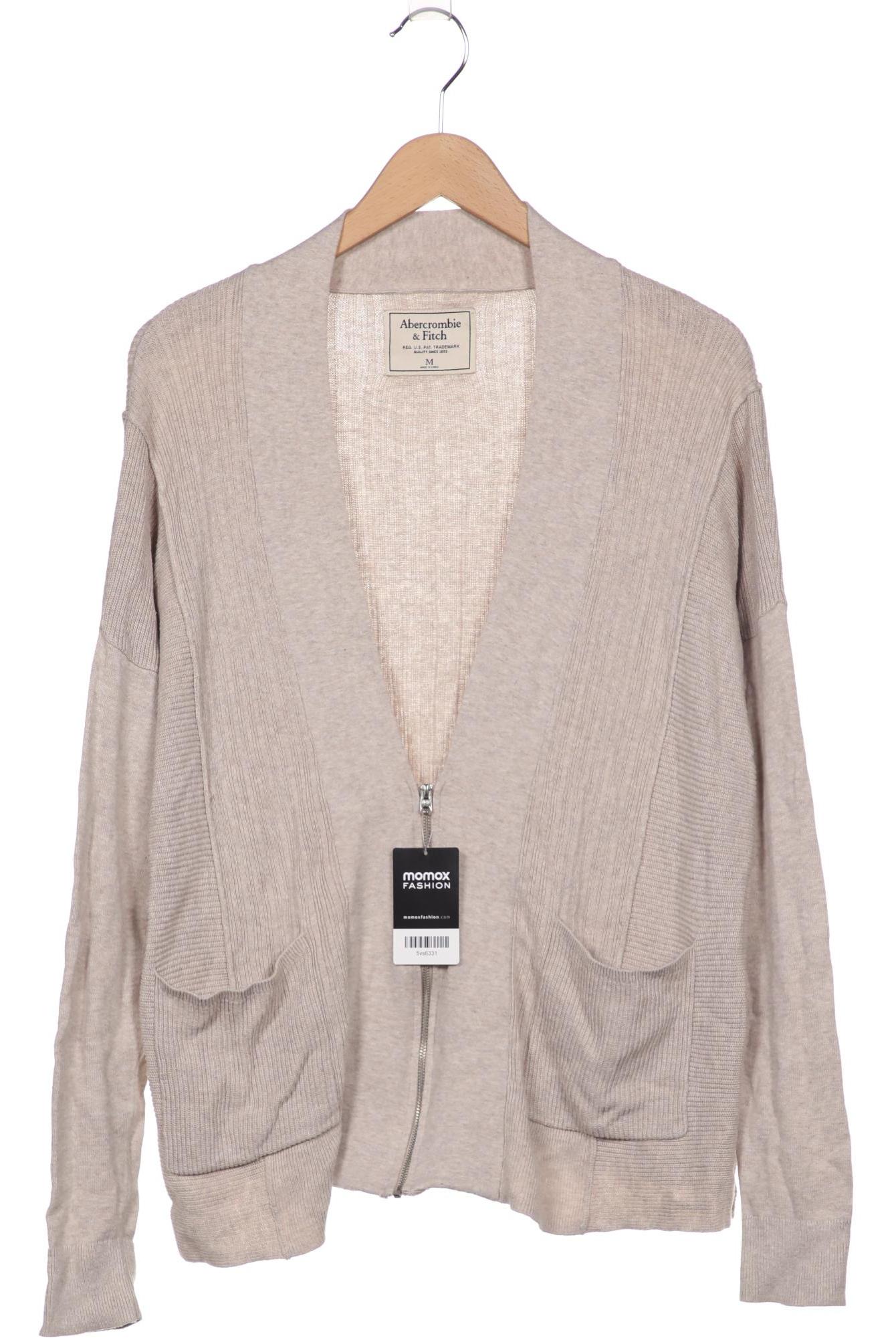 

Abercrombie & Fitch Damen Strickjacke, weiß