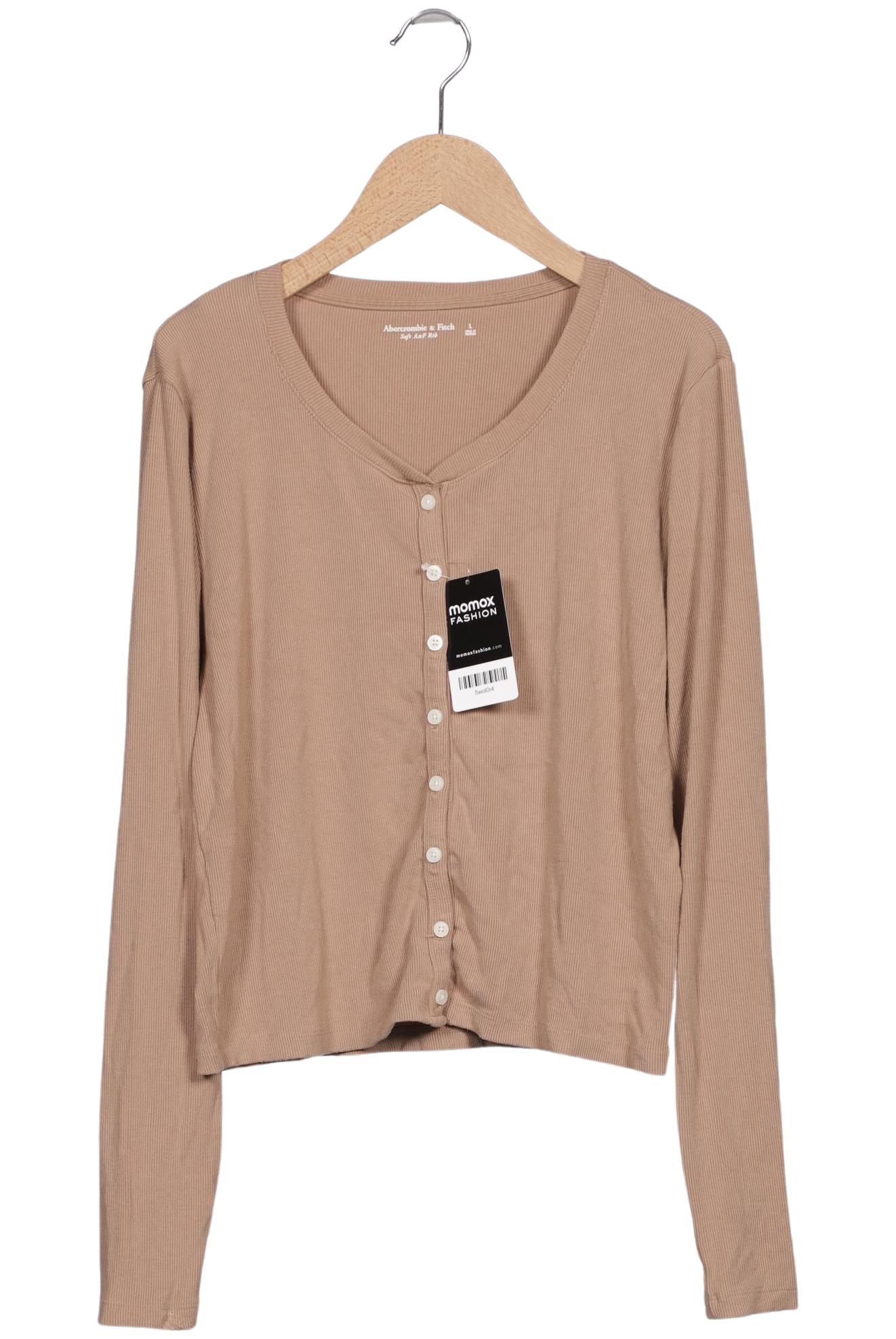 

Abercrombie & Fitch Damen Strickjacke, braun, Gr. 42